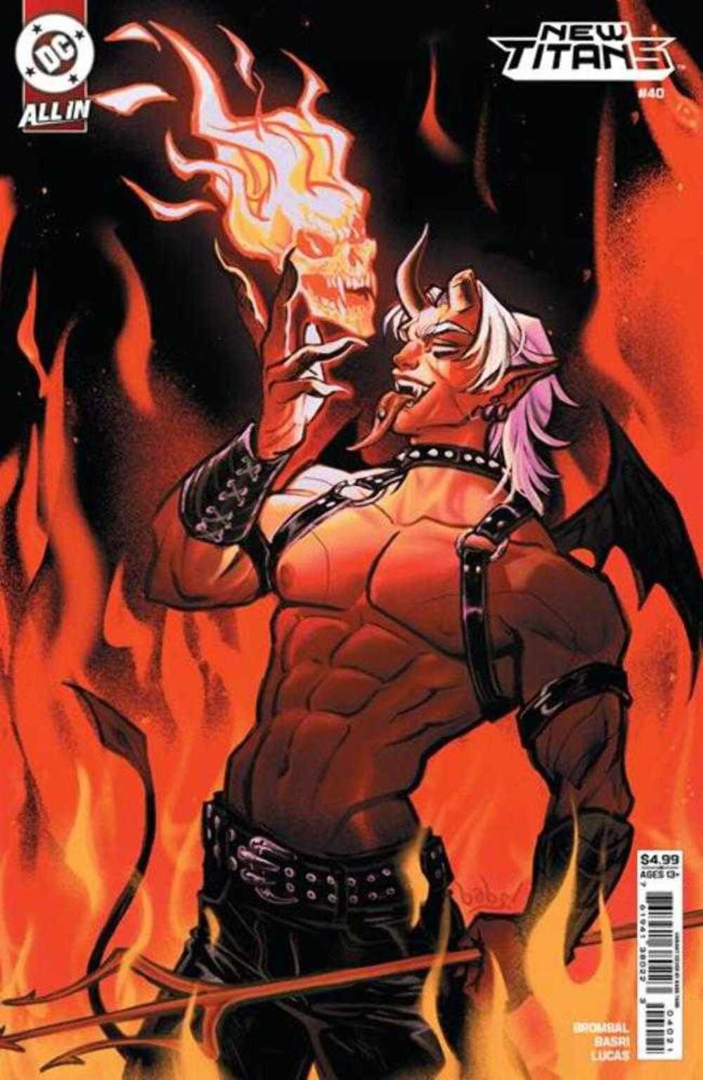 New Titans #40 Cover B Babs Tarr Card Stock Variant