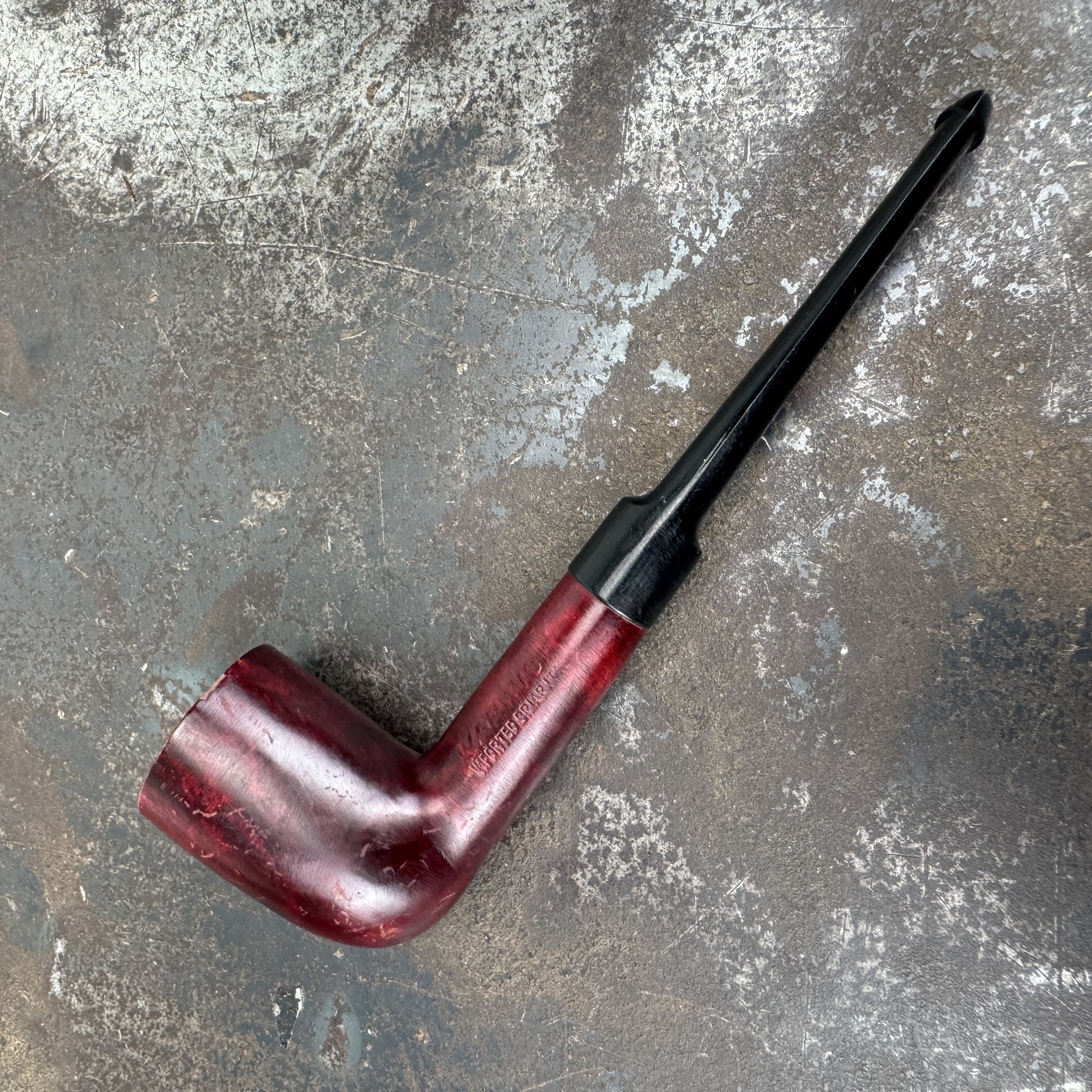 Vtg WARWICK Billiard Pipe w/ Imported Briar Bowl 5.5 Vtg WARWICK Billiard Pipe w/ Imported Briar Bowl 5.5