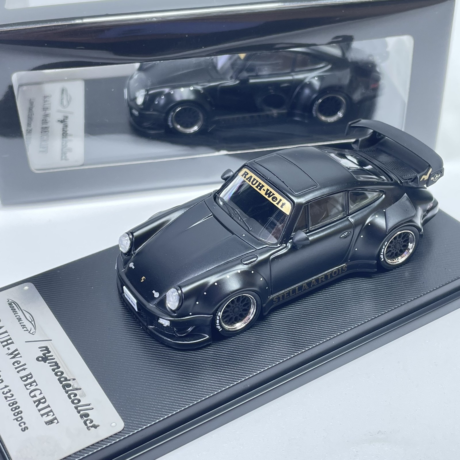 1:64 RWB 930 GT Wing Widebody Modified Alloy — Collectible Car Model