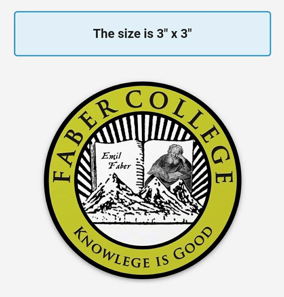 National Lampoons Animal House FABER COLLEGE Sticker Lot(5) | *5* YEAR WARRANTY National Lampoons Animal House FABER COLLEGE Sticker Lot(5) | *5* YEAR WARRANTY