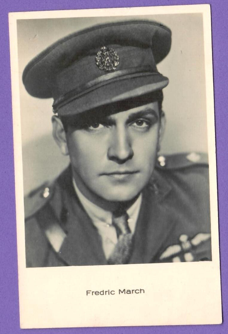 FREDRIC MARCH VINTAGE PHOTO PC. PUBLISHER LATVIA 4449