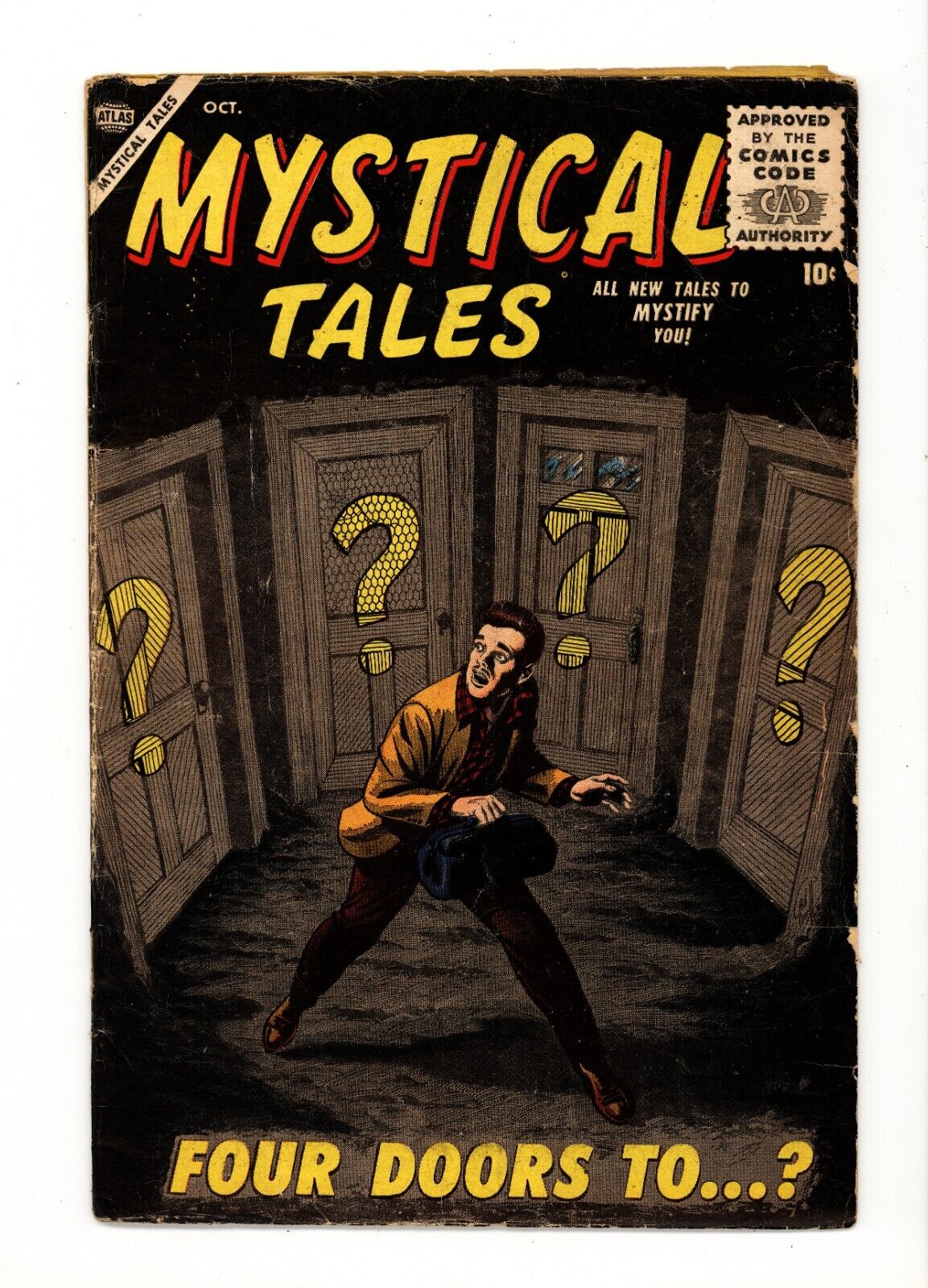 Mystical Tales 3 VG October 1956