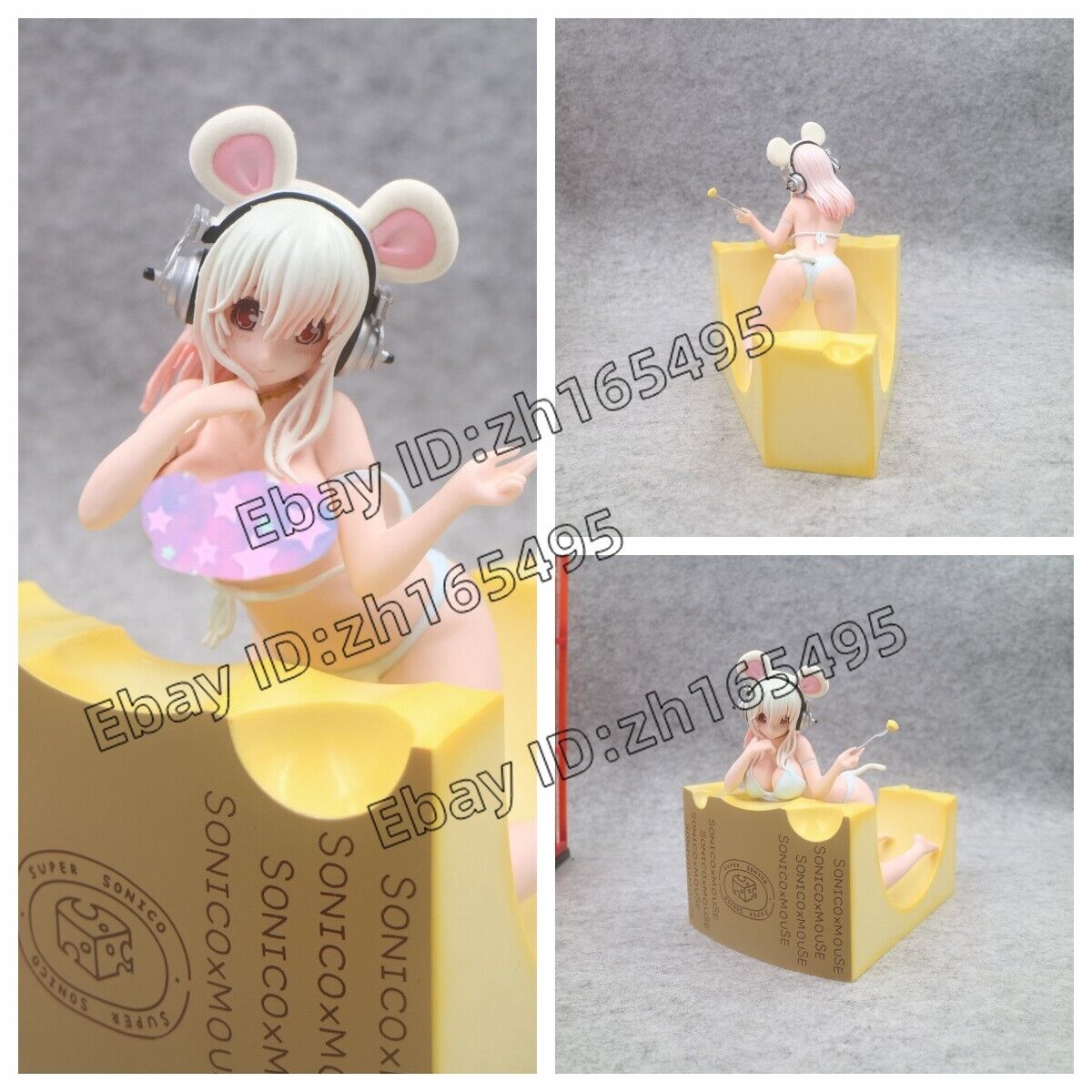 Sexy Super Sonico Mouse bikini ver. 1/7 Ver. Anime PVC Figures toys NO box