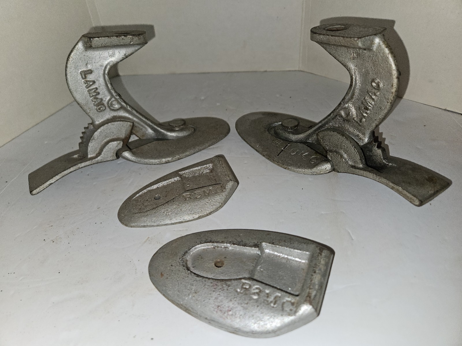 Vintage LAMAC Adjustable Shoe Cast Iron Anvil Forms