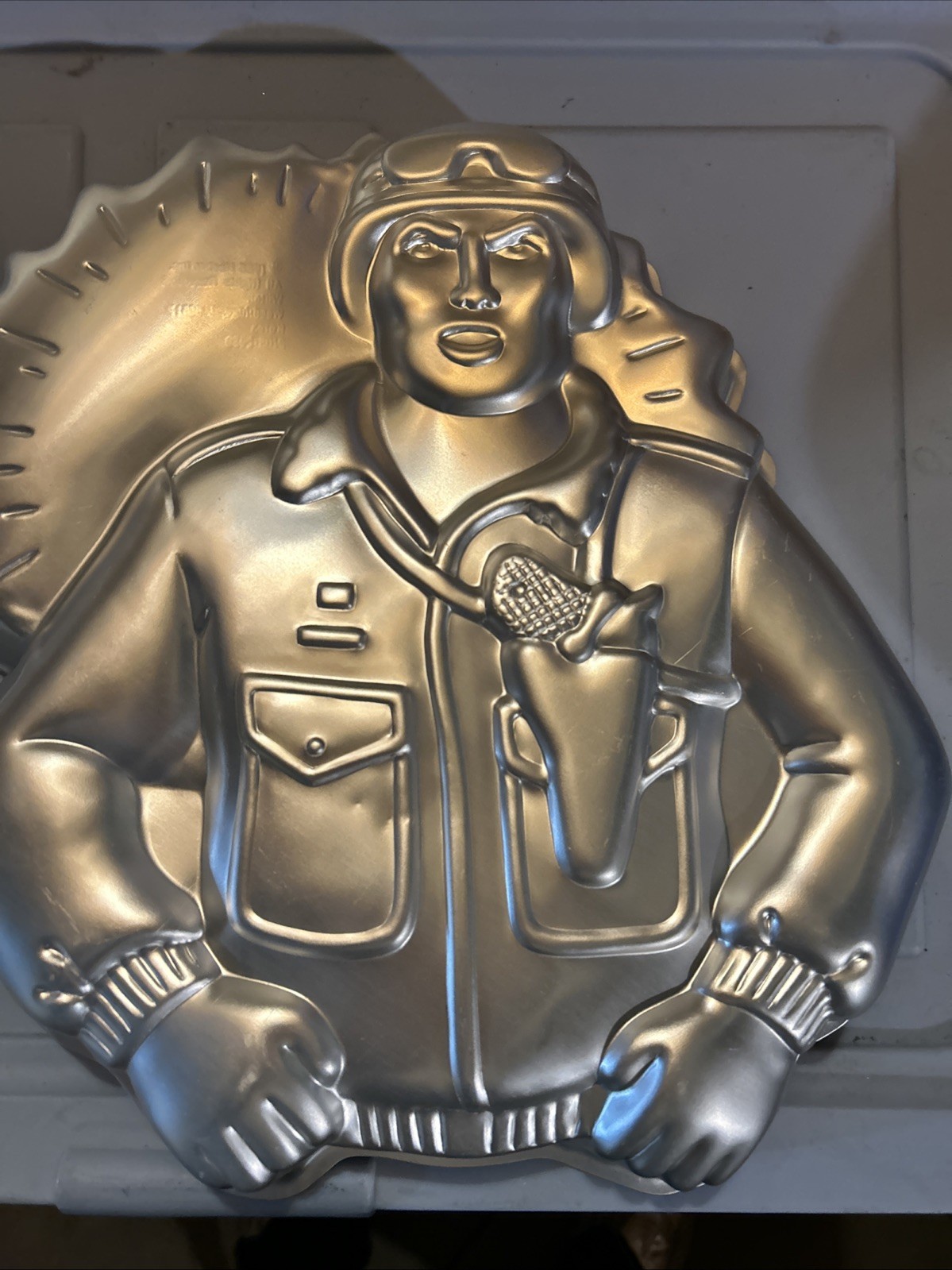 Vintage 1986 Wilton Hasbro GI Joe Cake Pan Mold Army Solider 2105-2950 in EUC Vintage 1986 Wilton Hasbro GI Joe Cake Pan Mold Army Solider 2105-2950 in EUC