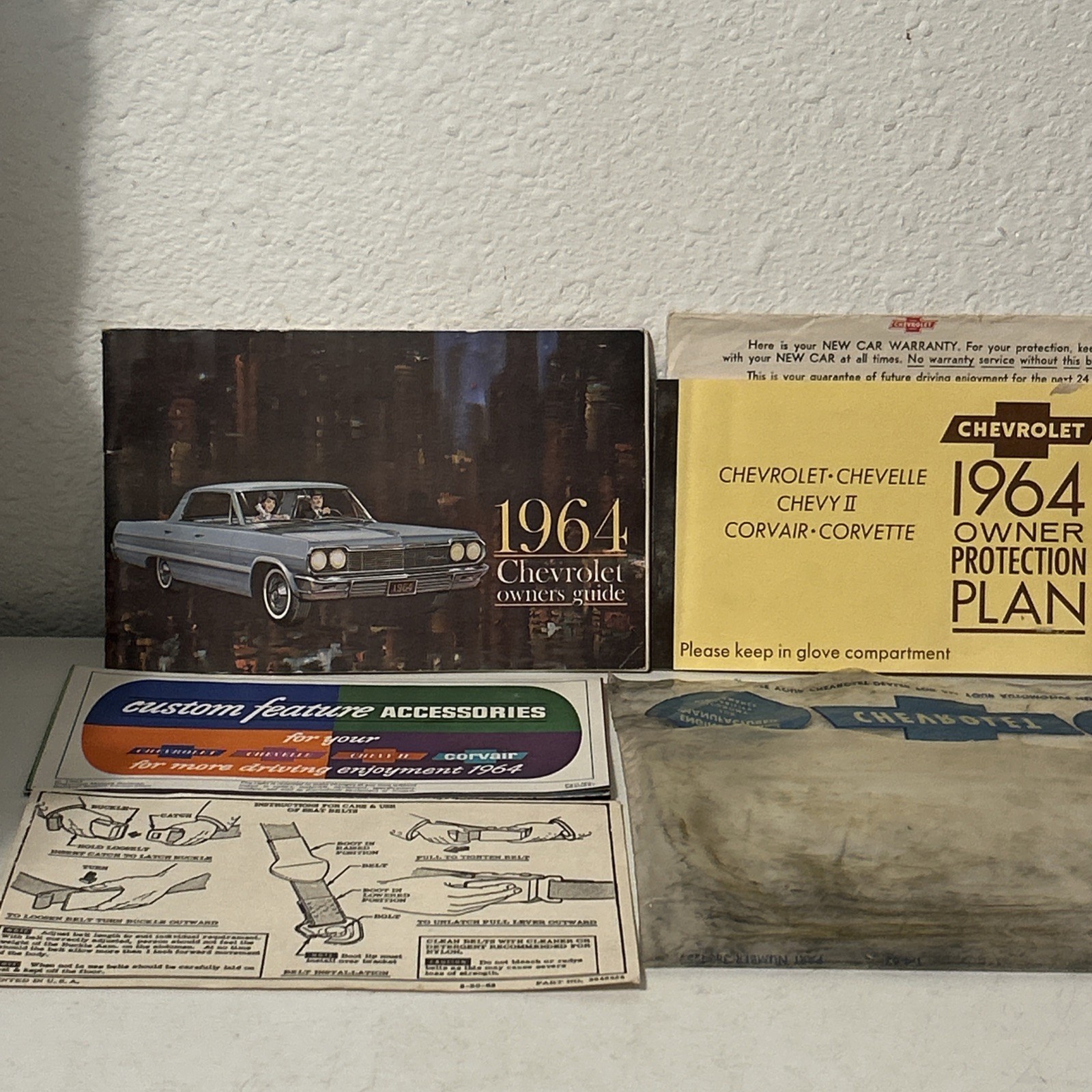 1964 Chevy Chevrolet Factory Owner\'s User Guide, Owners Protection Plan, 1964 Chevy Chevrolet Factory Owner\'s User Guide, Owners Protection Plan,