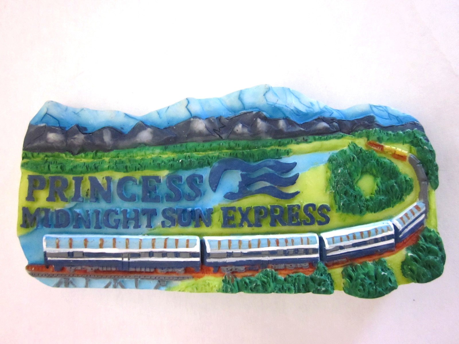 Princess Midnight Sun Express Refrigerator Magnet Collectible 3 1/4\