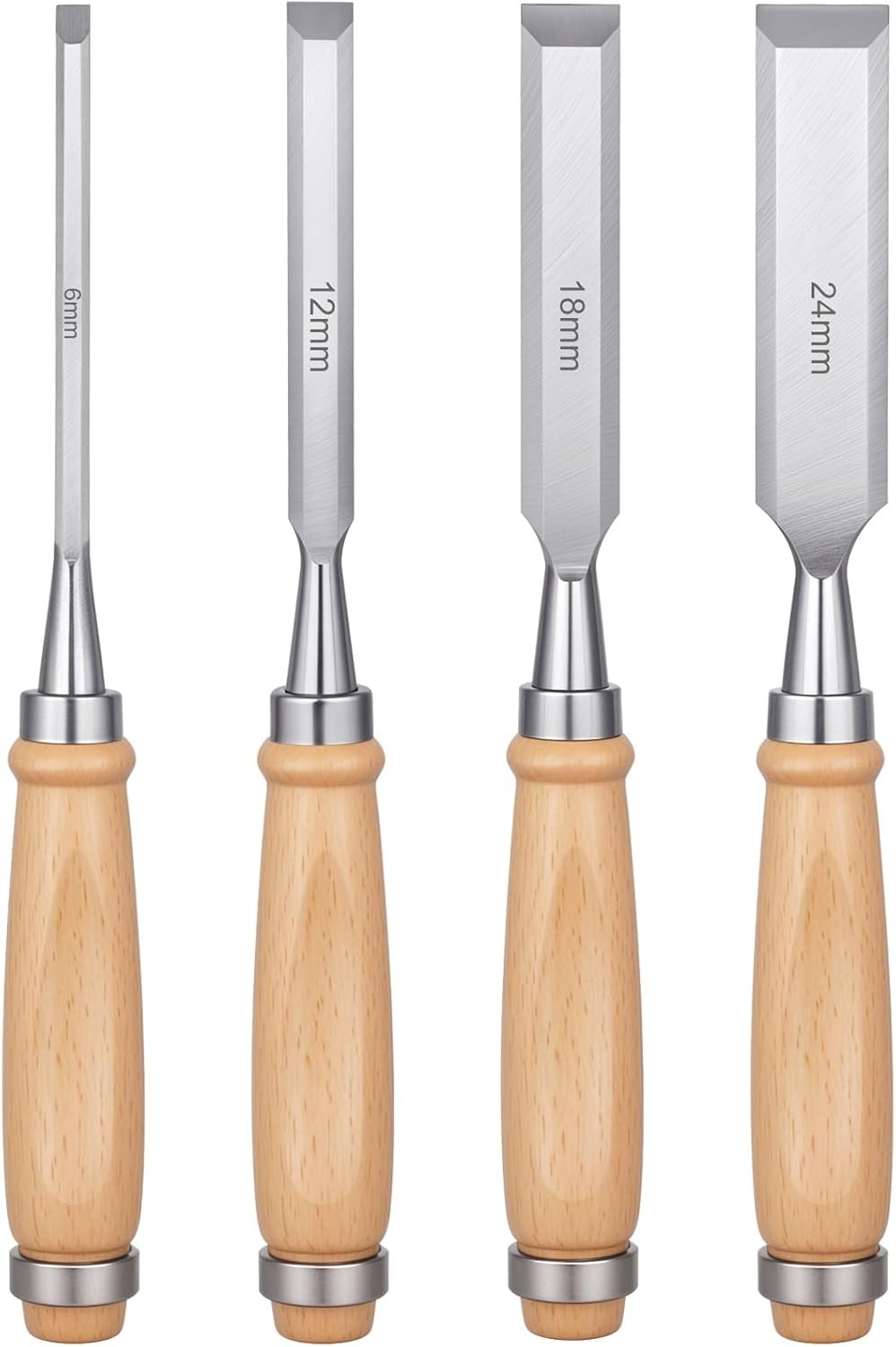 ⭐NEW⭐ 4-Piece Wood Chisel Set, Professional Wood Woodworking Tools ⭐NEW⭐ 4-Piece Wood Chisel Set, Professional Wood Woodworking Tools
