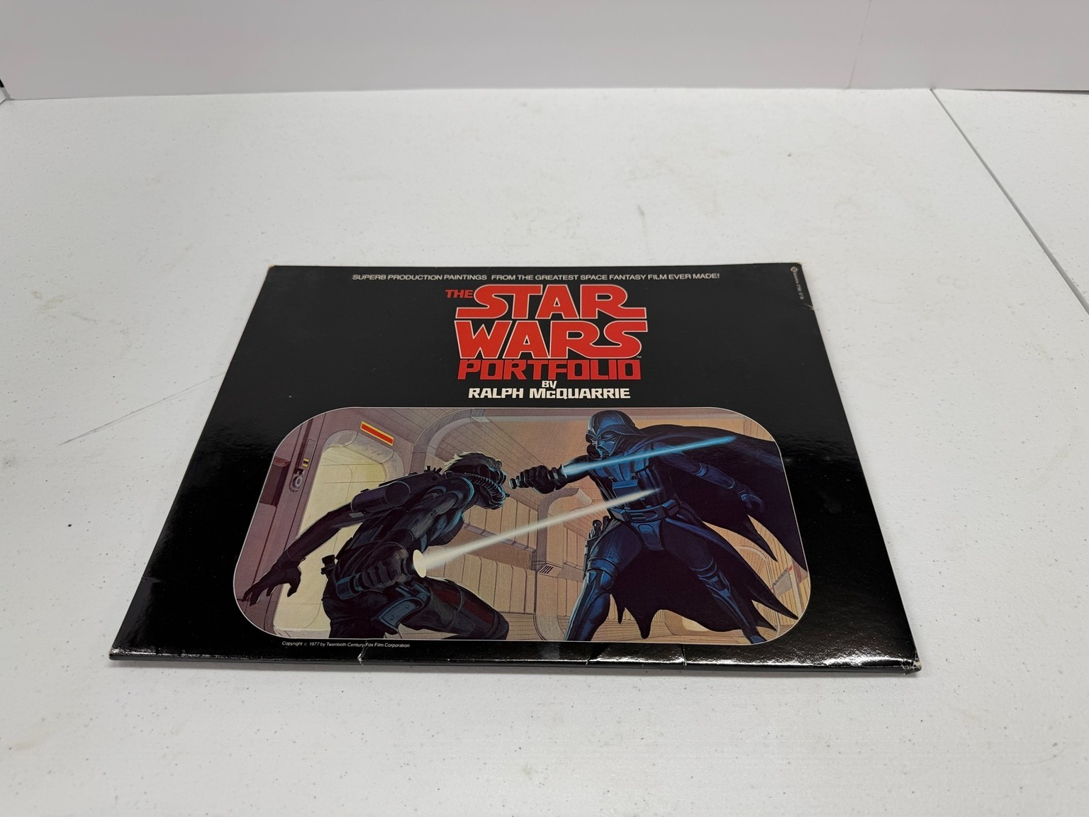 1977 Star Wars Portfolio Ralph McQuarrie COMPLETE 21 Prints Ballantine 1st Ed
