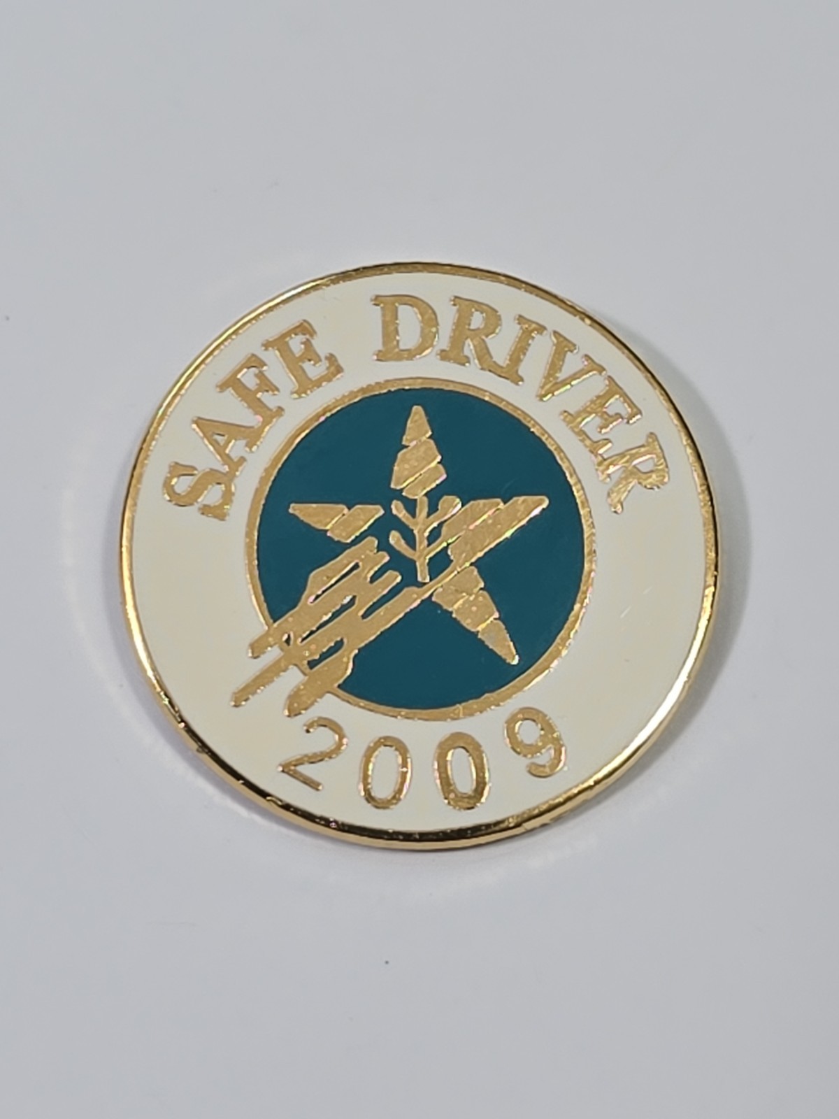 Safe Driver Award 2009 Lapel Pin Star