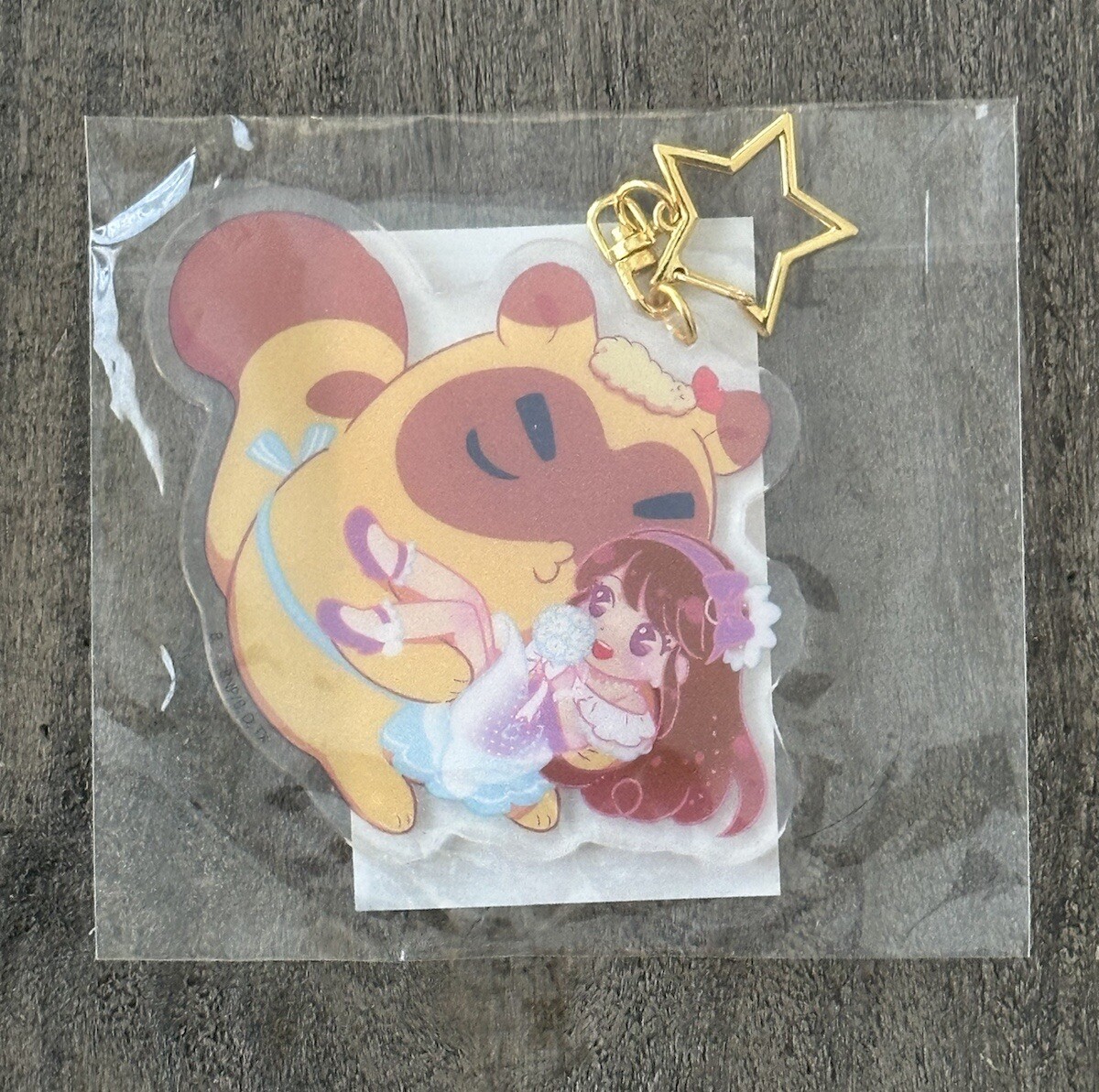 Aikatsu Style For Lady Mascot Collection Acrylic Key Chain Ran with Ebipon