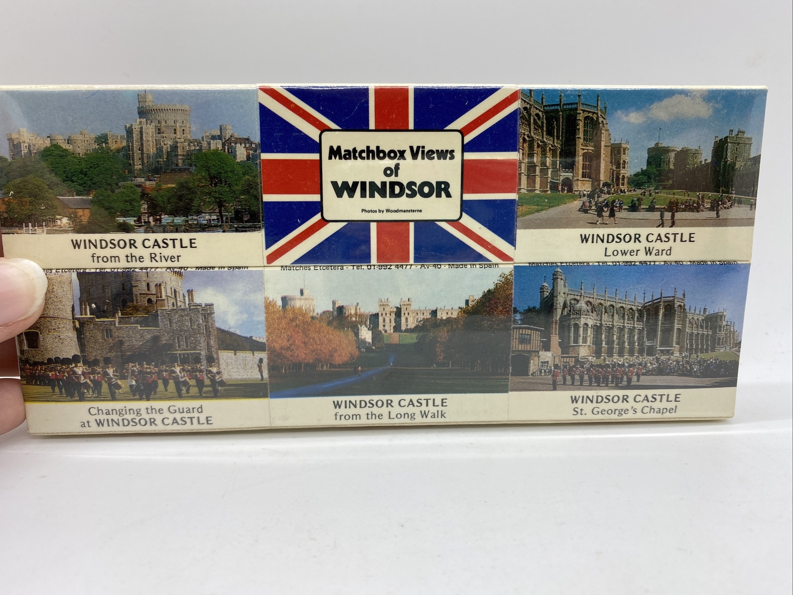 Vintage Matchbox Views of Windsor Castle - Matches - Matchbook Unstruck