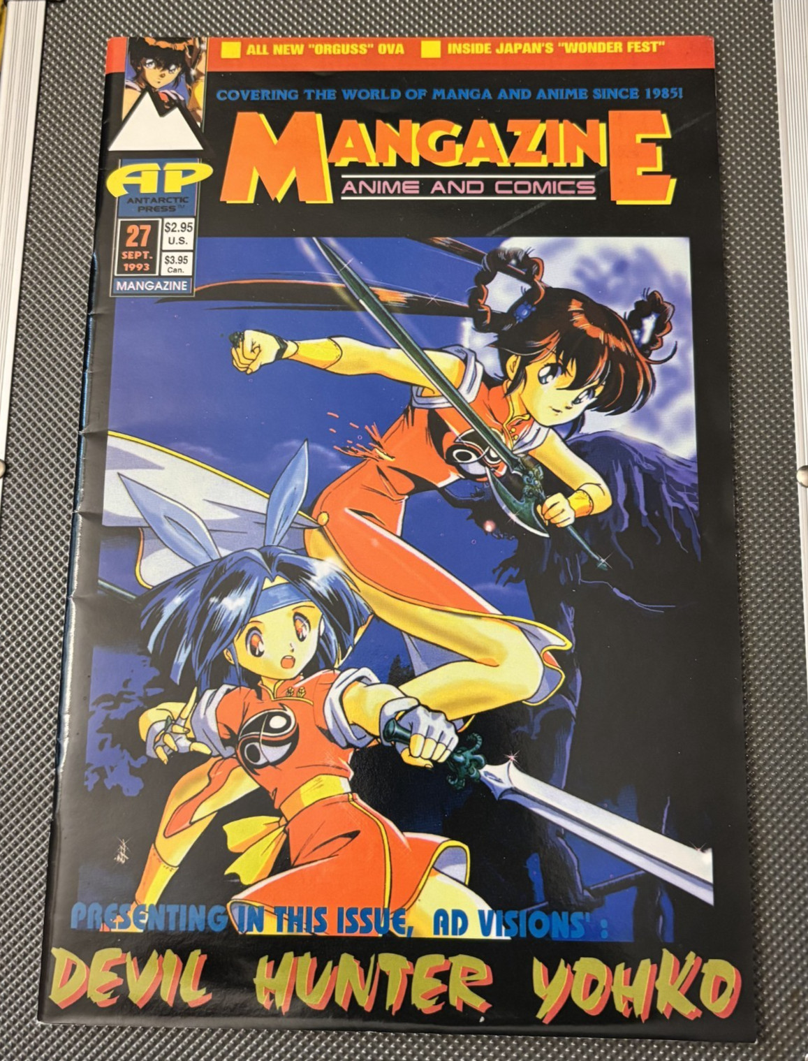 Mangazine Issue 27 September 1993 Antarctic Press Anime Comics Magazine