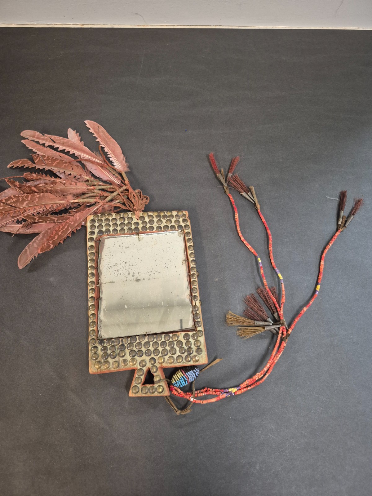 Replica Native American Central Plains Mirror Board