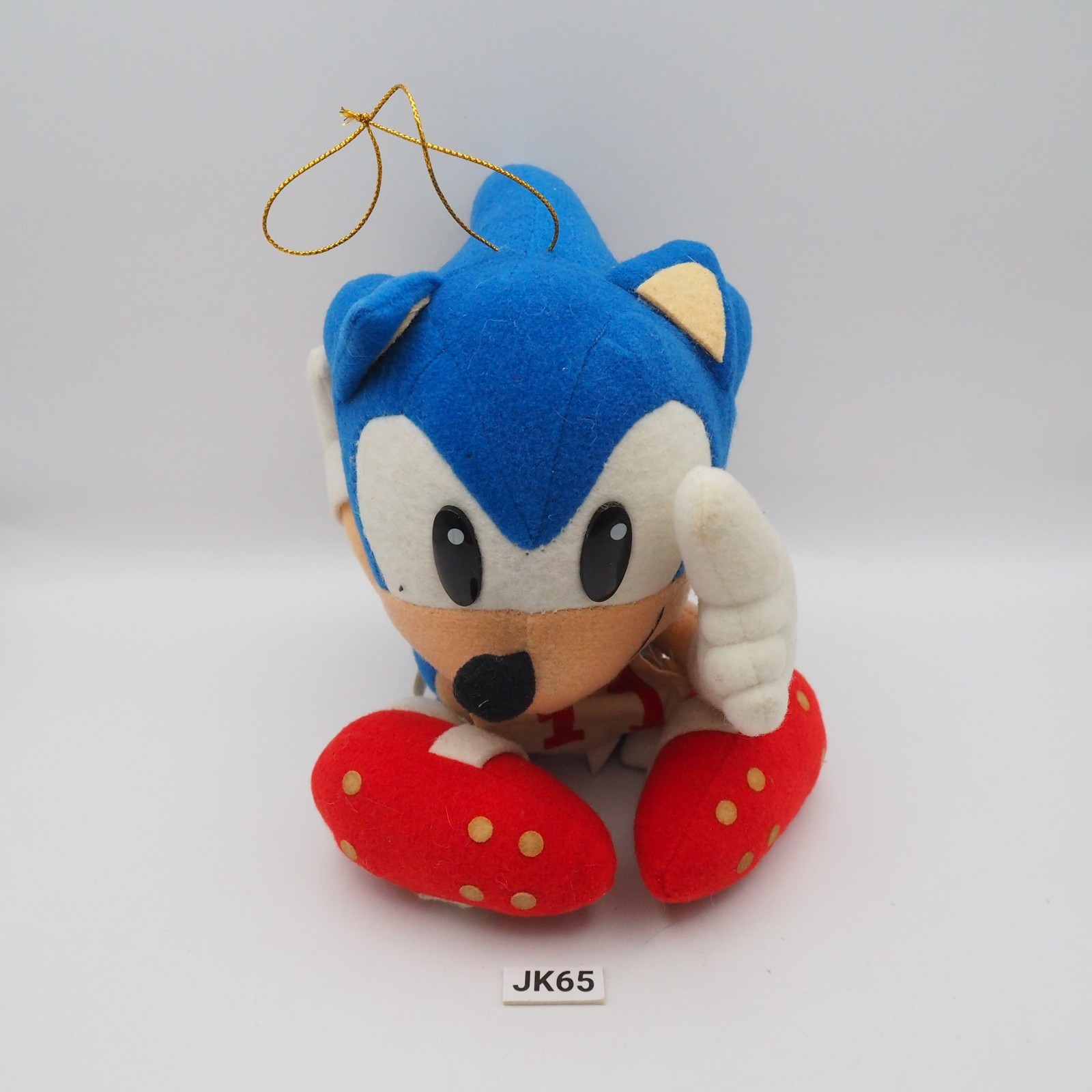 JK65 JUNK Sonic The Hedgehog Sports Soccer Plush Toy SEGA 1995 Doll 8
