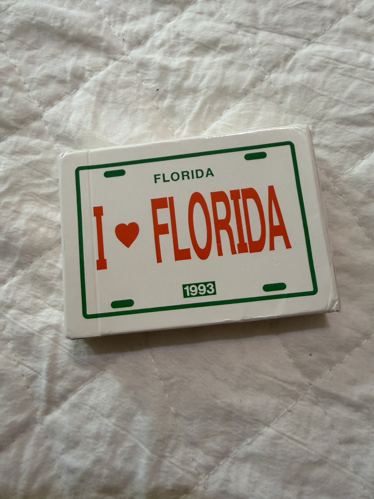 I Love Florida Playing Cards Vintage 1993 USA Playing Card Co Full Deck