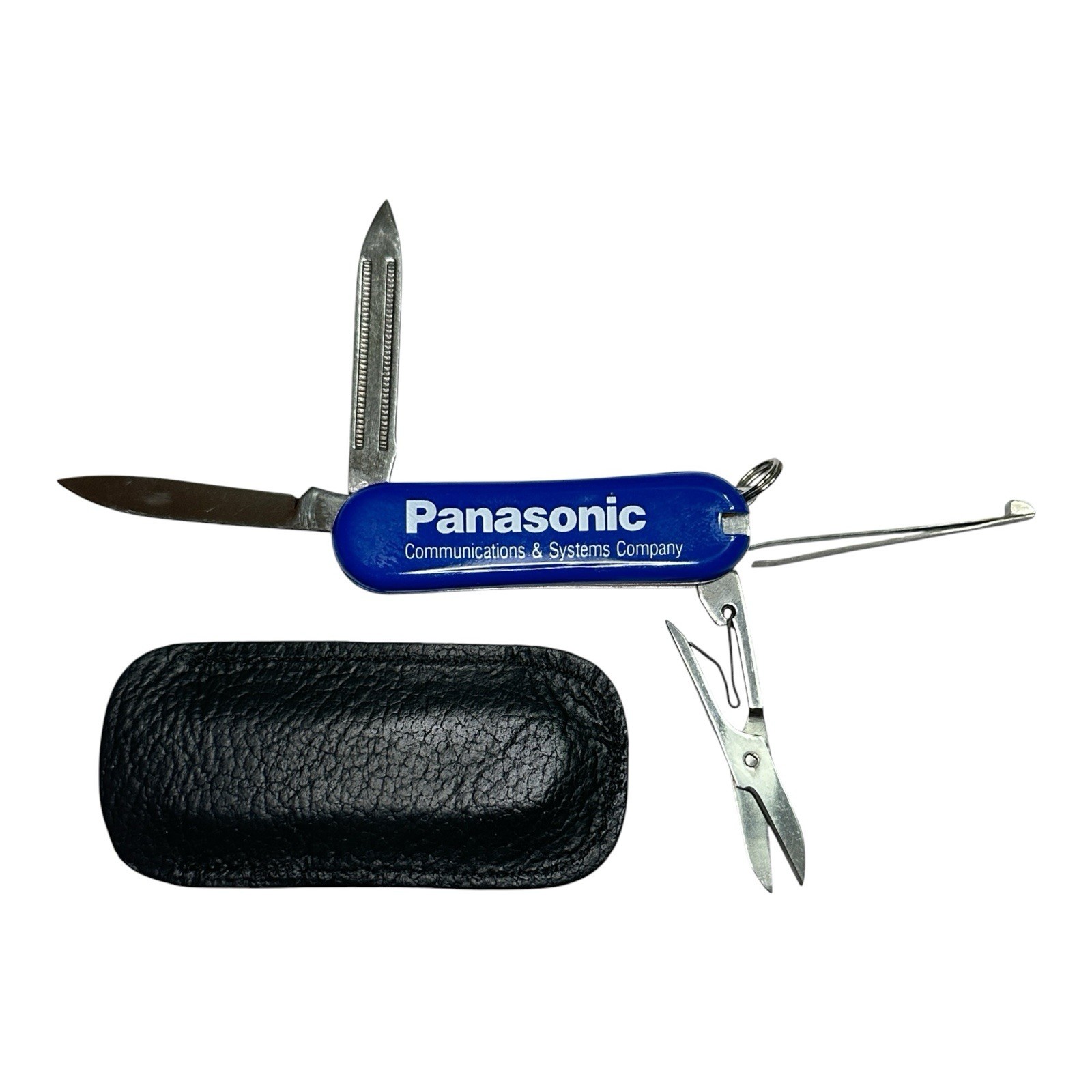 Vintage 1990s Panasonic Communications & Systems Mini Pocket Knife Multitool w/