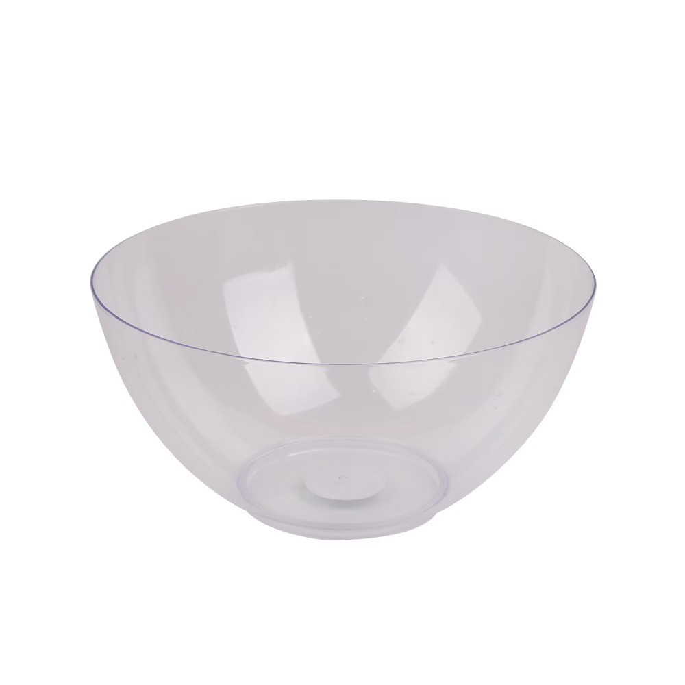 314 FL OZ Clear Plastic Classic Punch Bowl 13.2 x 6.5 IN