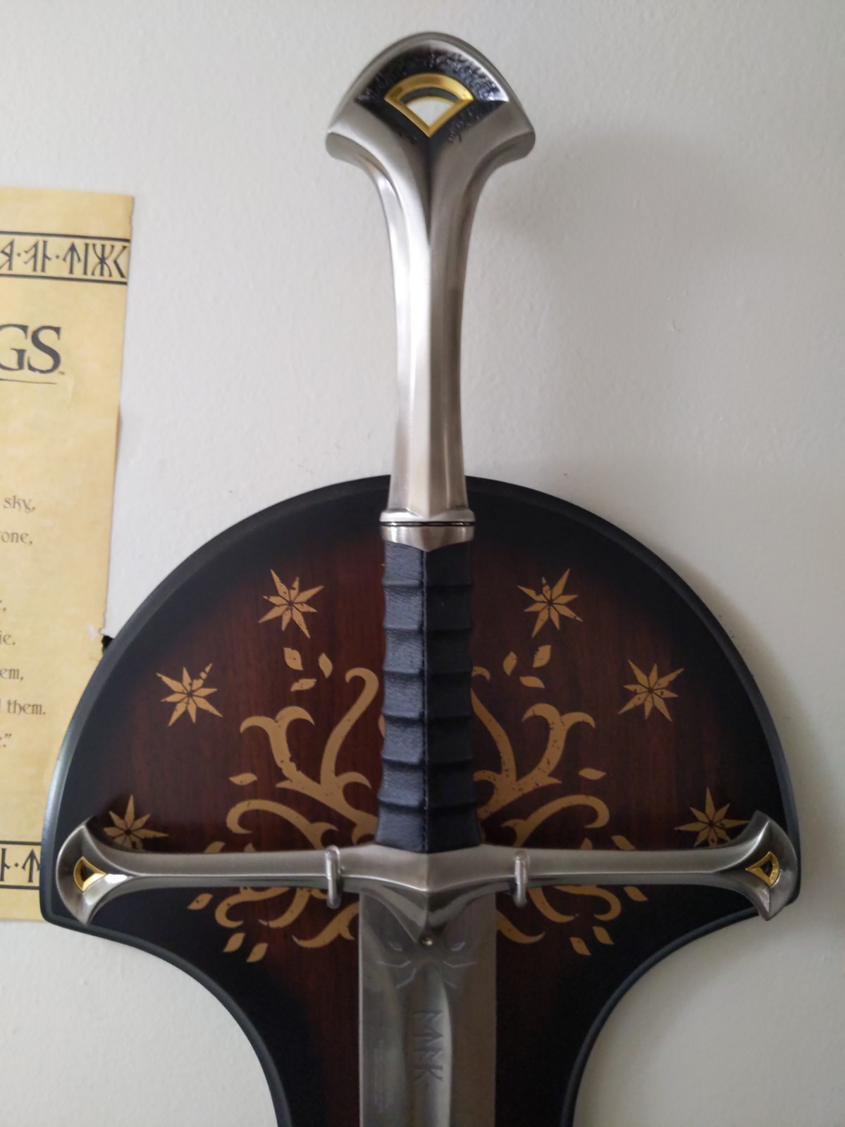 United Cutlery UC1380 The Lord Of The Rings : Anduril, Sword of King Elessar