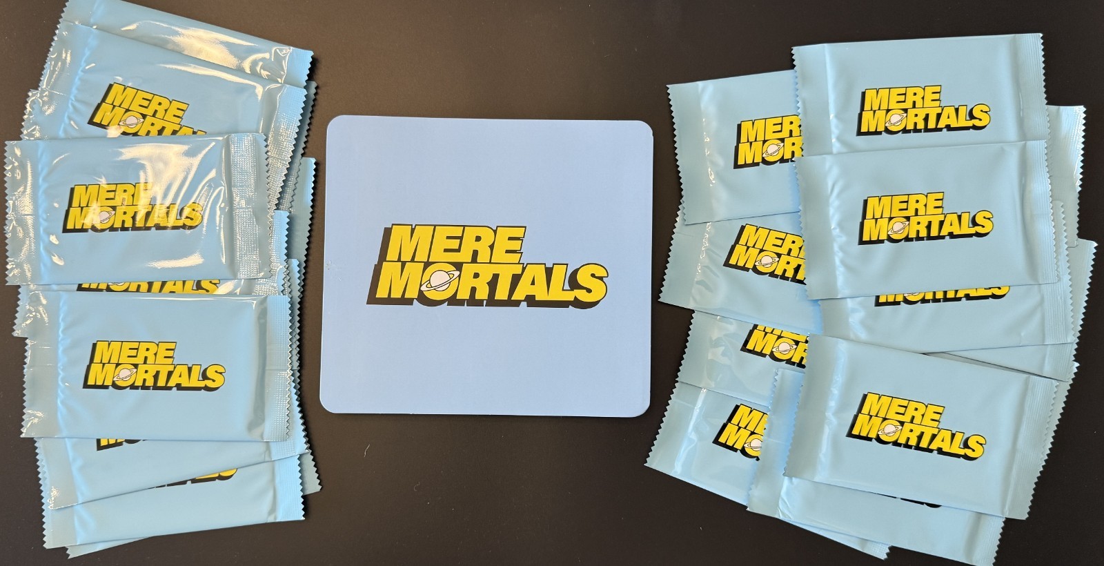 CJ Hendry Mere Mortals Box – 25 Sealed Cards + Scratch Coin + Chart/Rules