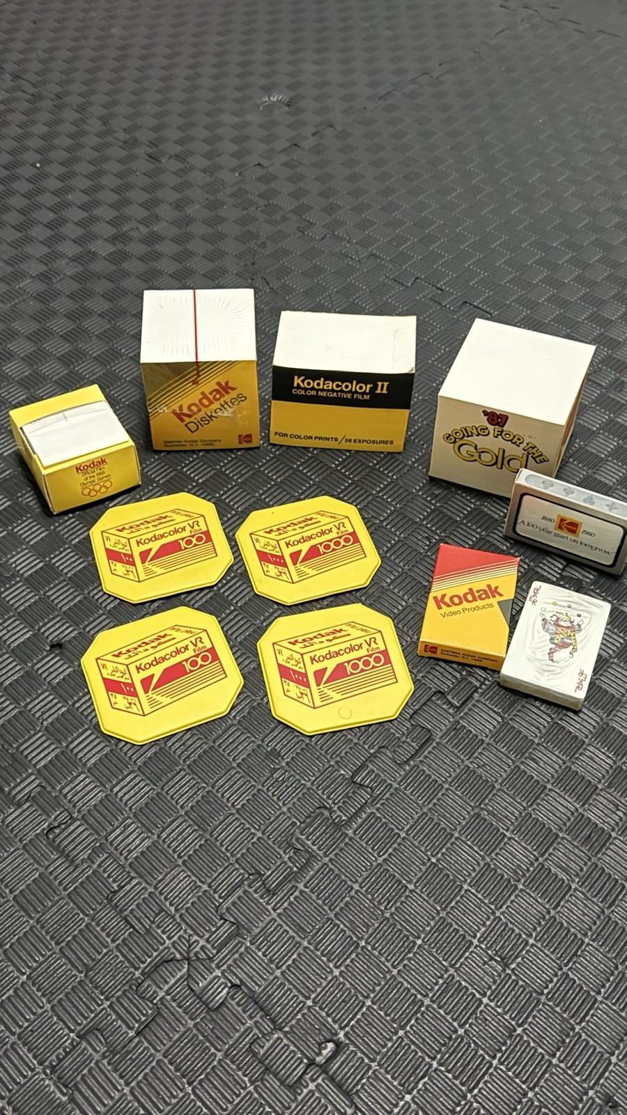 Vintage Kodak Advertising Lot 10 Pieces 1980 Centennial 1987 Olympics Cards
