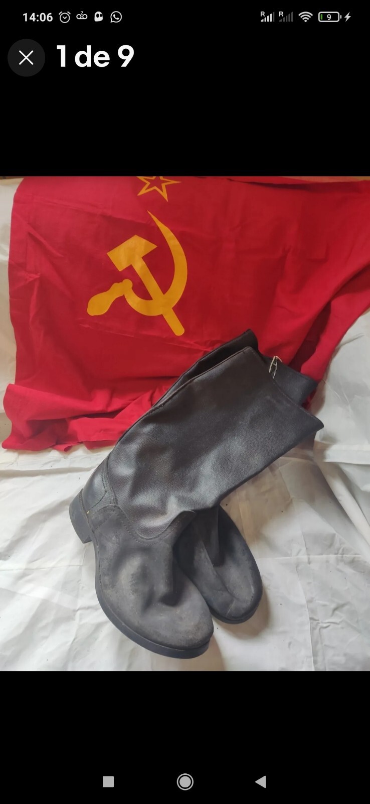 Vintage косфо 270Ш 🇷🇺Russia Military boots 1990s Soviet Style US Mens size 10