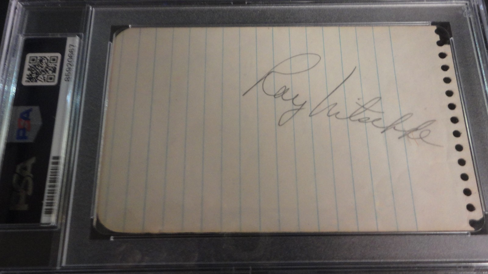 Ray Nitschke / Packers - Bobby Layne / Bears  - Dual signed album page