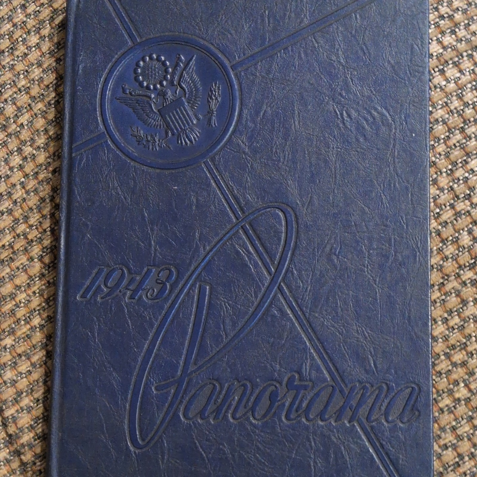 Rare 1943 Binghamton Panorama High School Yearbook - Rod Serling