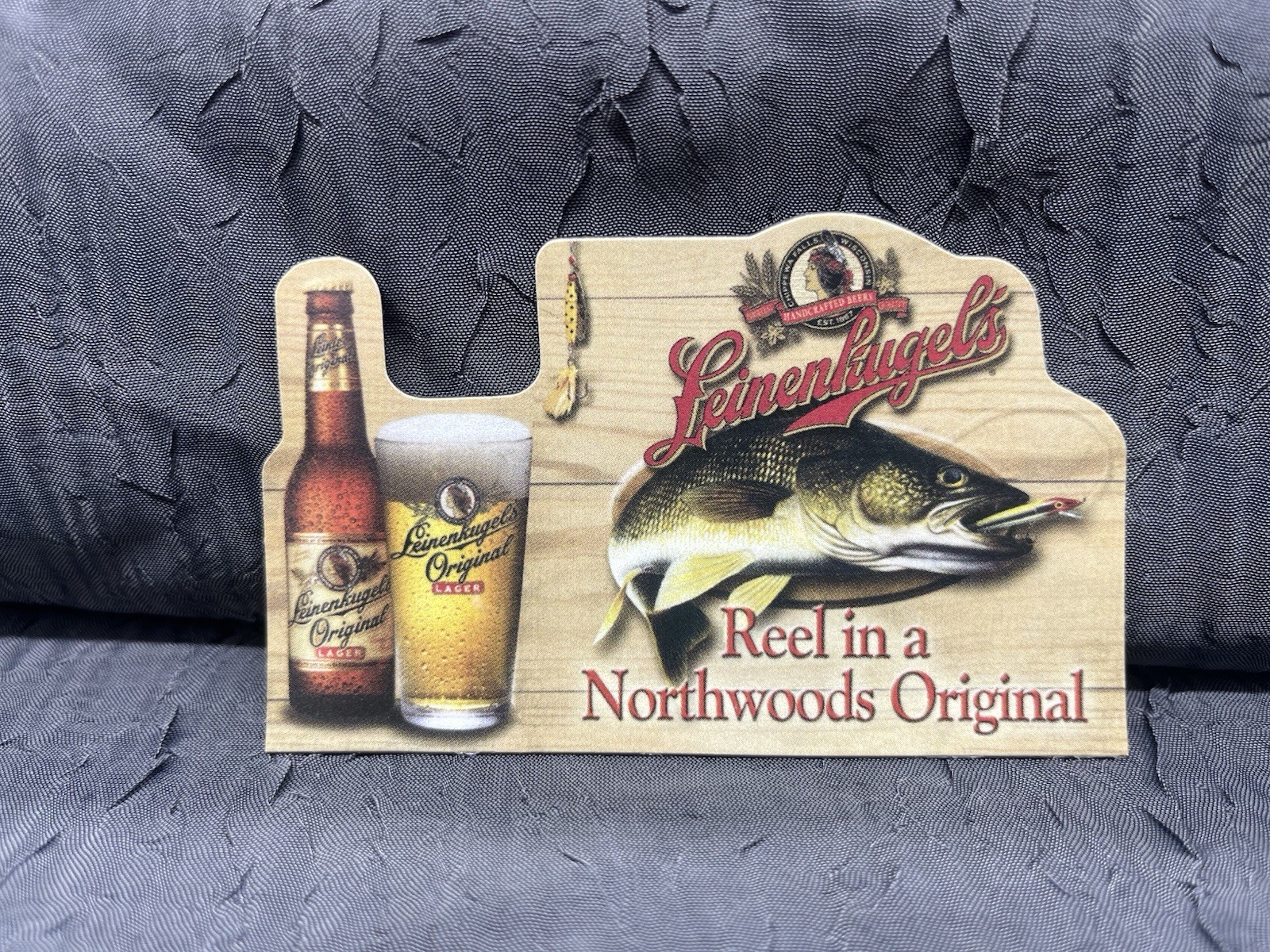 Leinenkugel’s Northwoods Original Fishing Beer Magnet