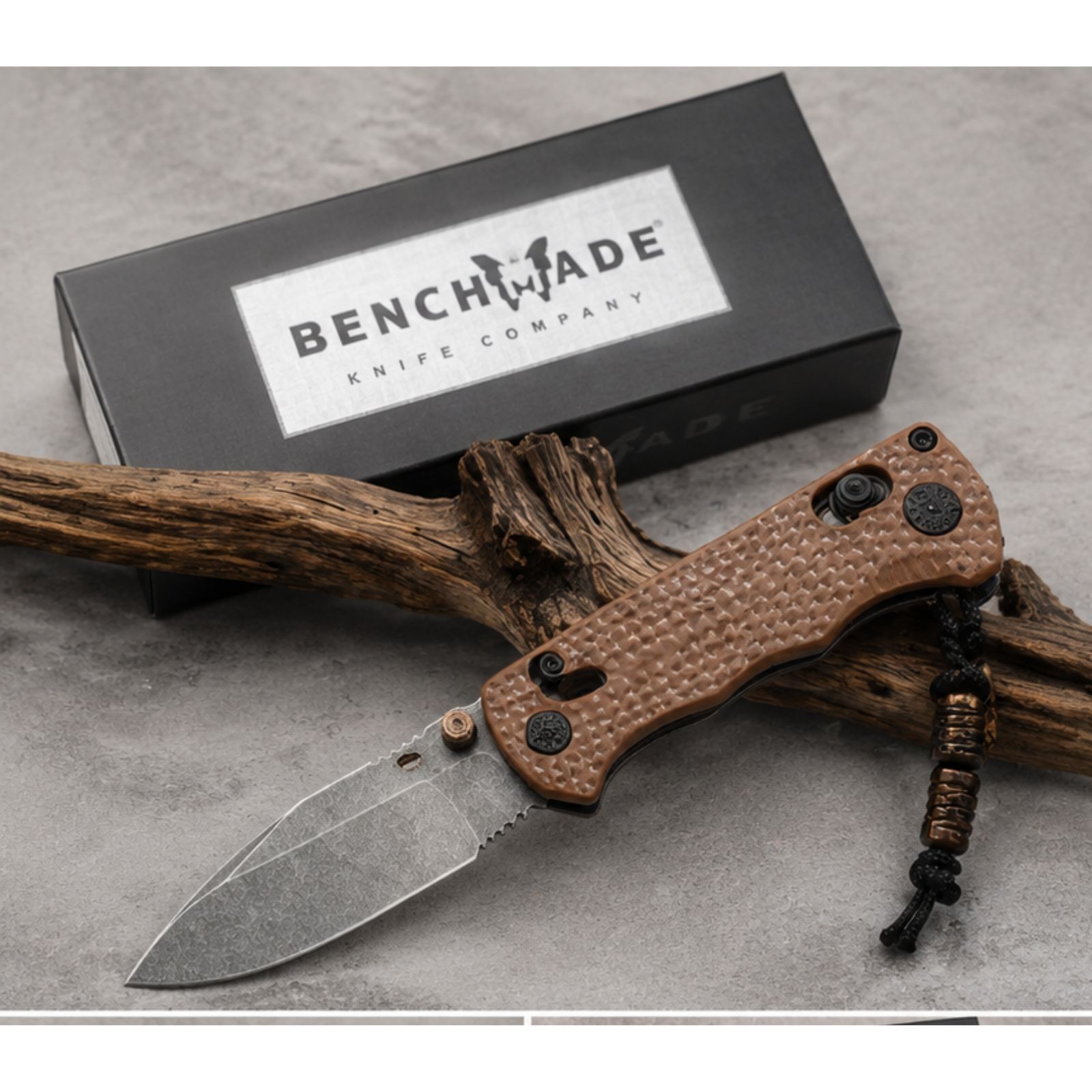 Benchmade Full Immunity 290BK-1 M4 Brown Nylon Handle Pocket Knife Under 2.5