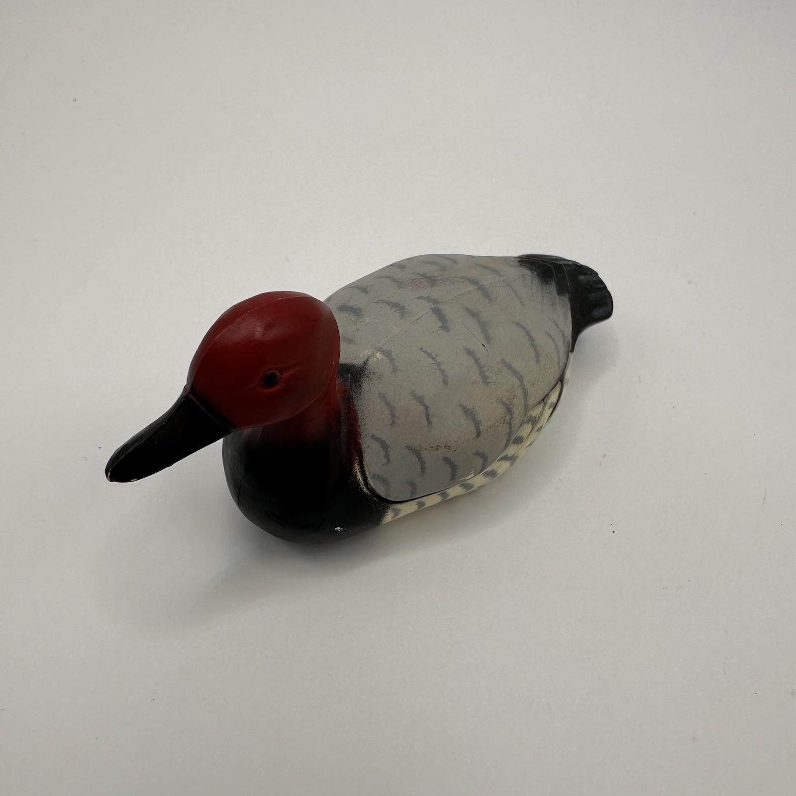 Enesco Red Head Duck Drake Small Hand Painted Figurine 3