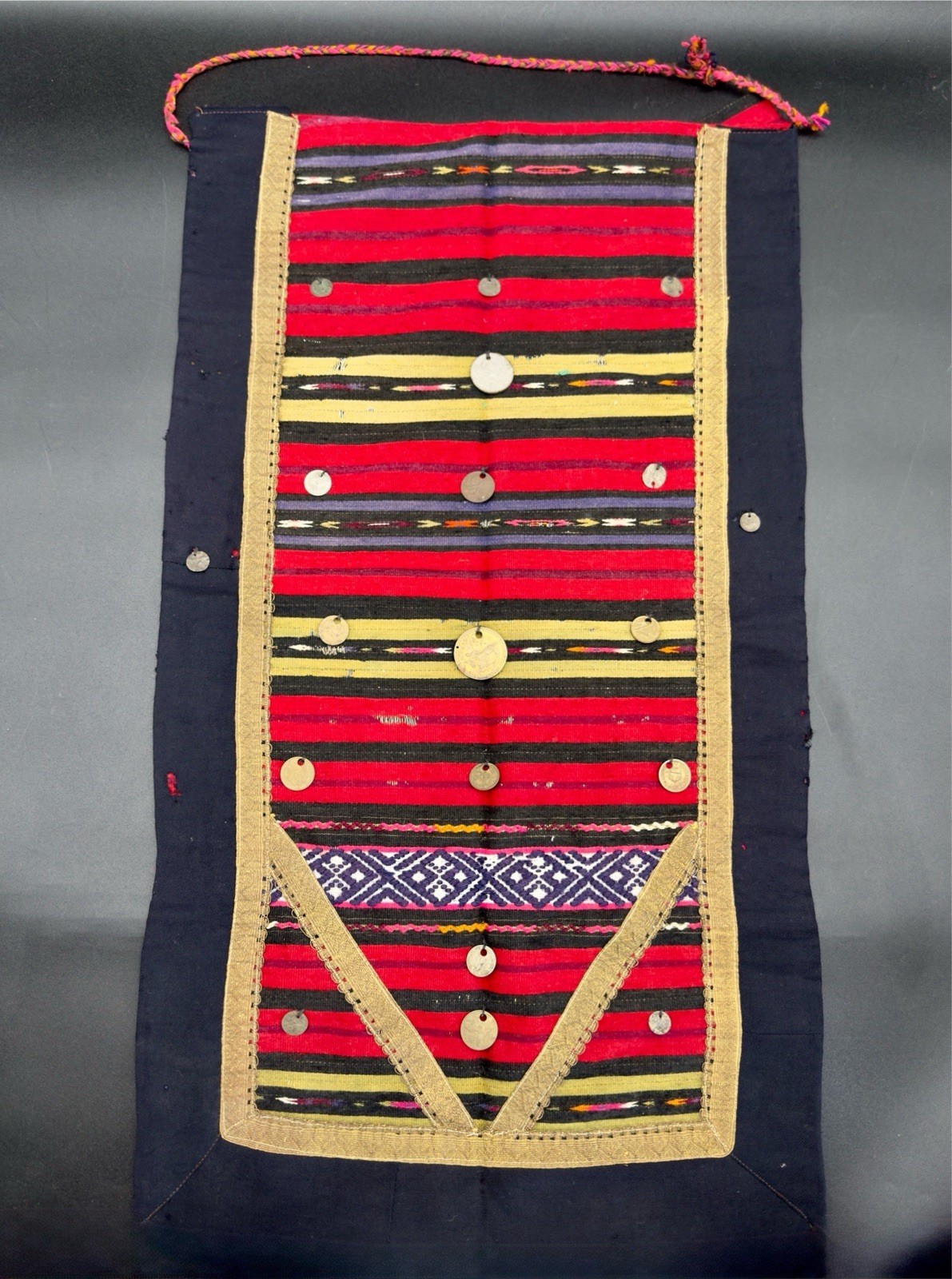 Vintage Bulgarian Prestilka Apron