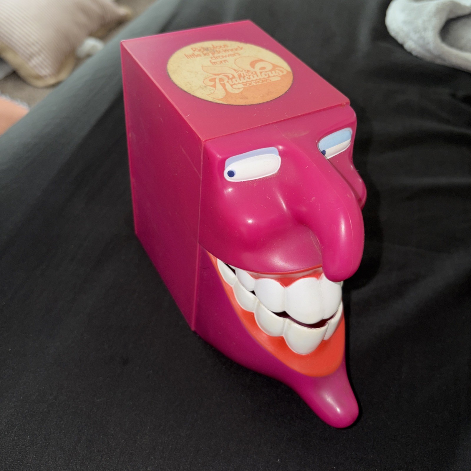 Vtg Rare The Ridiculous Box Works Magenta 2 Drawers Very Rare Free S&H