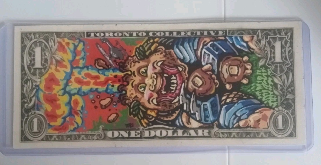Trash Money by GPK Artist Terry Gordon Dyna Mike 