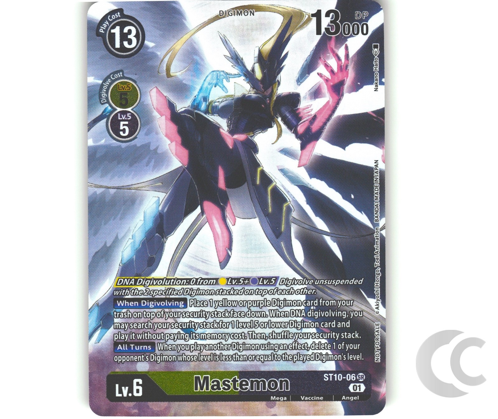 Mastemon ST10-06 Alt Art Digimon Card Game English NM