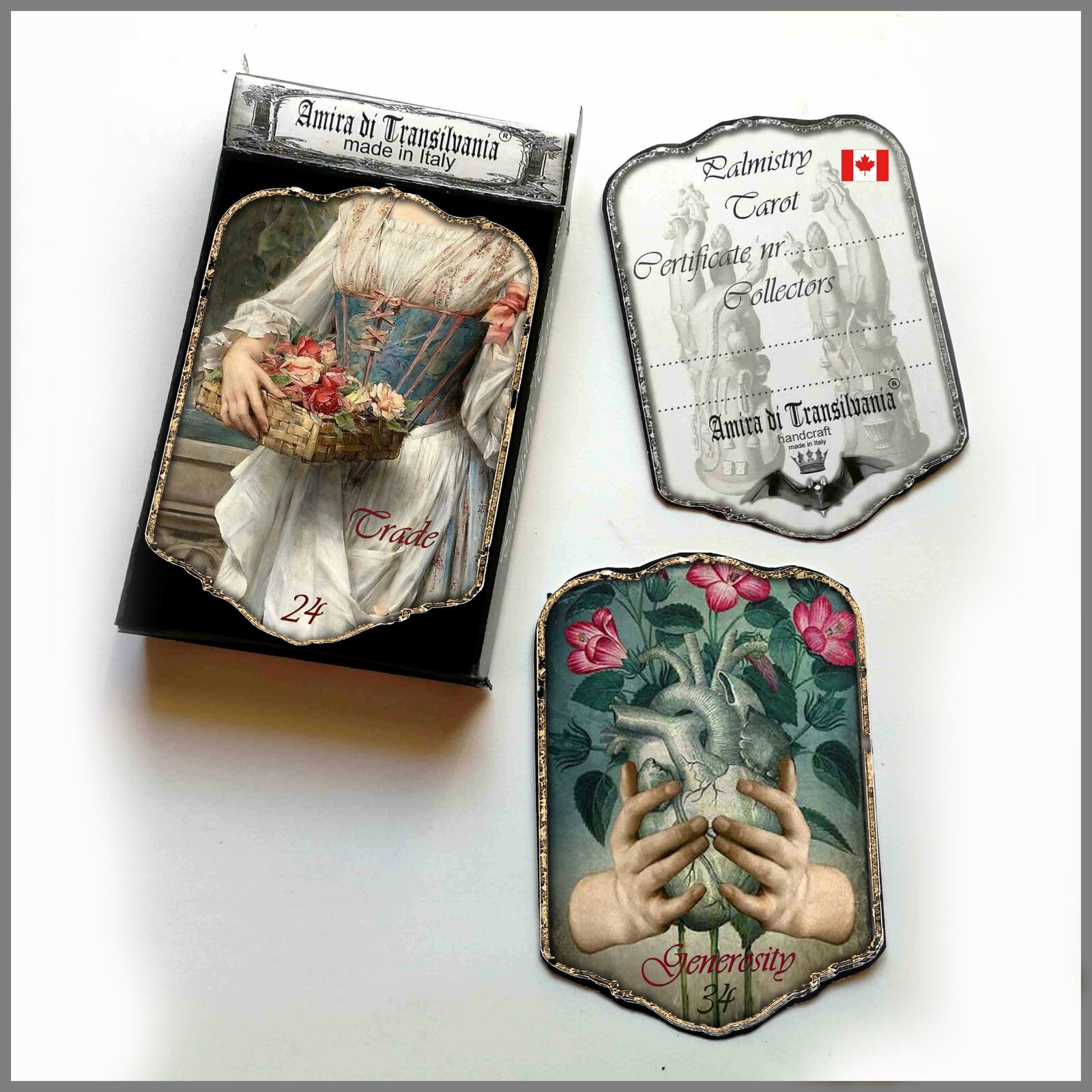 palmistry hand read tarot card cards deck fortune telling rare vintage oracle 2