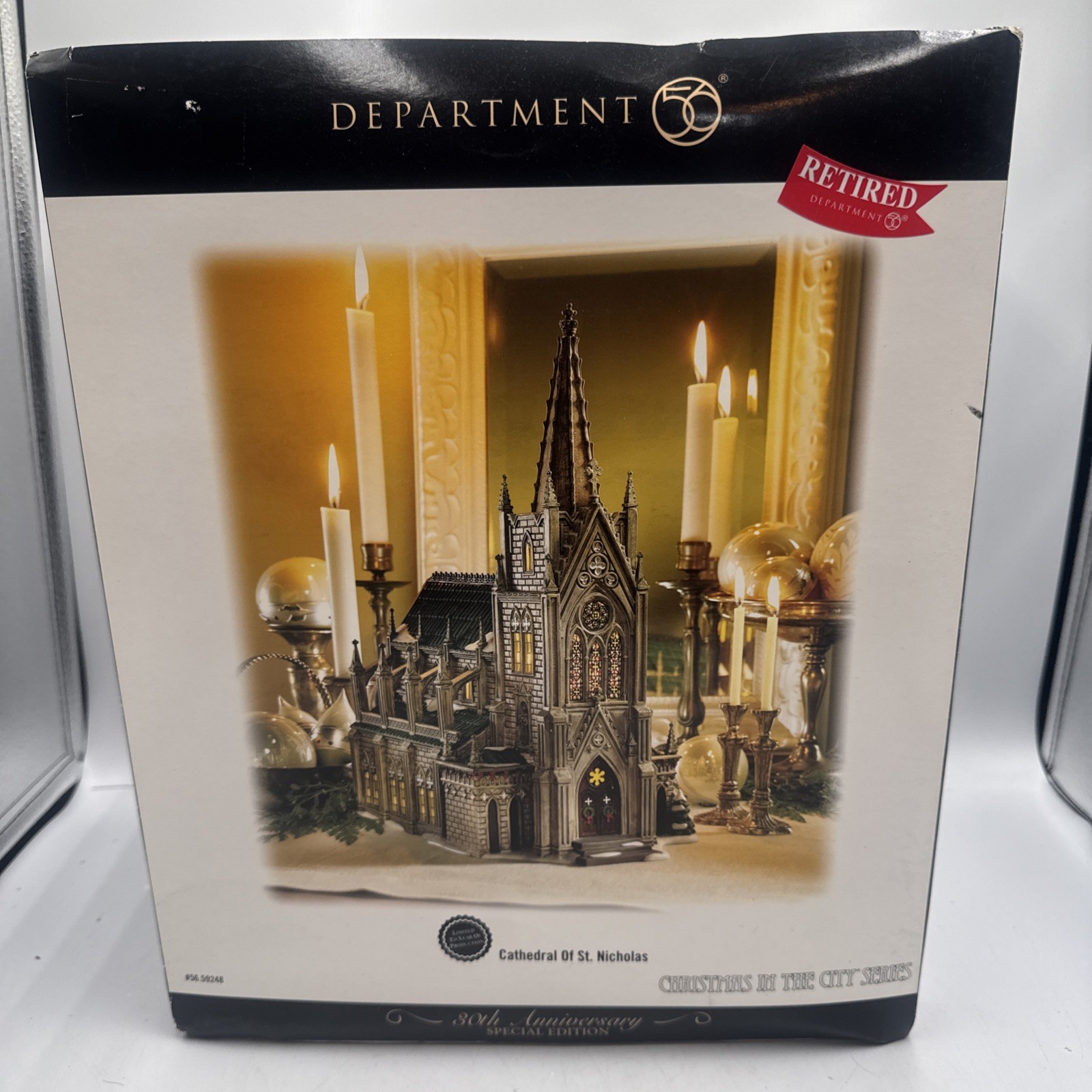 Dept. 56 Christmas In The City CATHEDRAL OF ST NICHOLAS