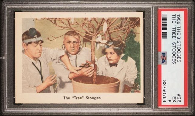 1959 The Three Stooges Fleer #26 
