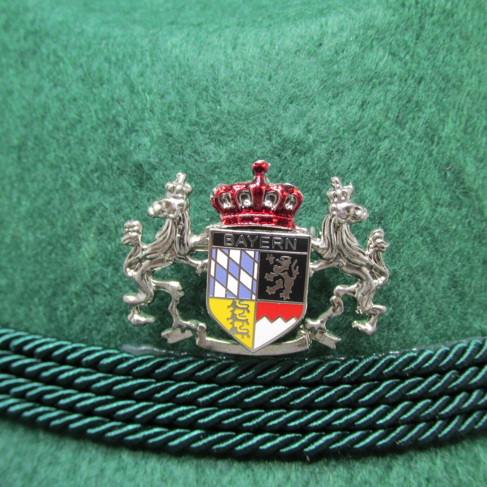 Bavarian Crest with Lions & Crown Oktoberfest Hat Pin