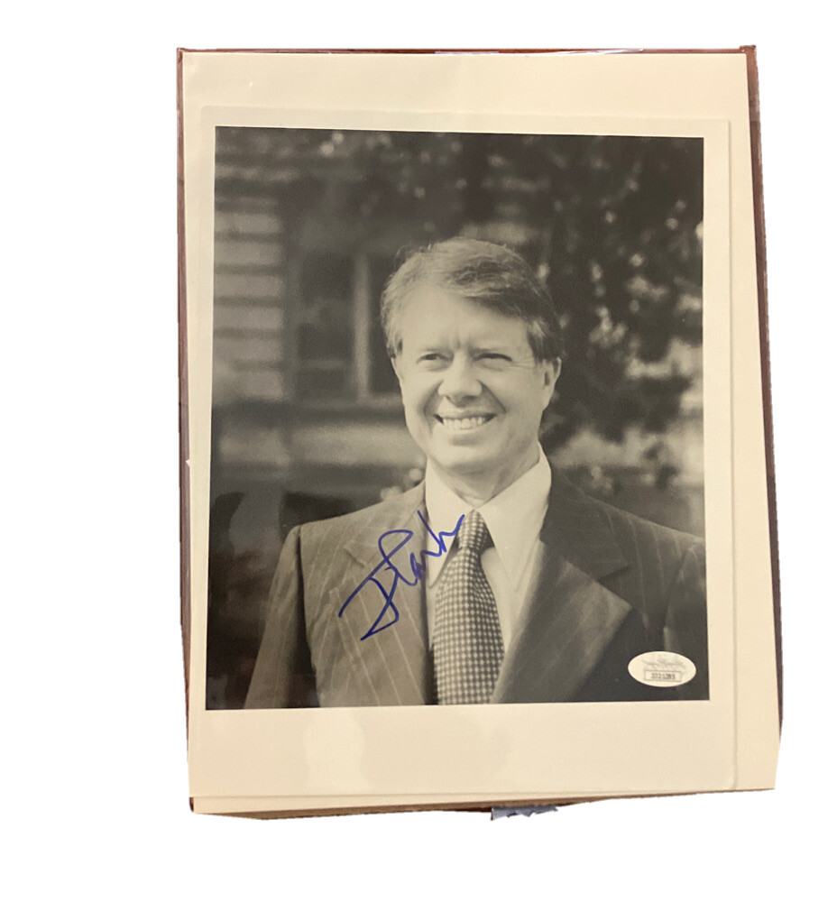 President Jimmy Carter Signed 8x10 Photo jsa  Autograph Photograph Us President