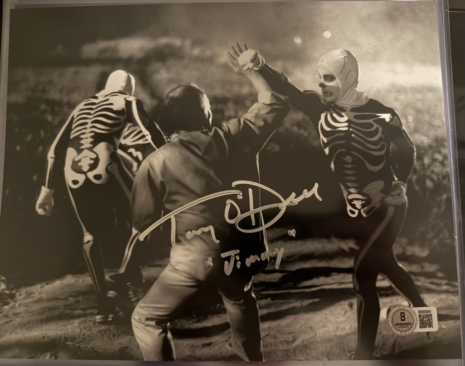 Karate Kid Signed Original Photo Autographed, Tony O’Dell (Jimmy), BAS Auth Karate Kid Signed Original Photo Autographed, Tony O’Dell (Jimmy), BAS Auth