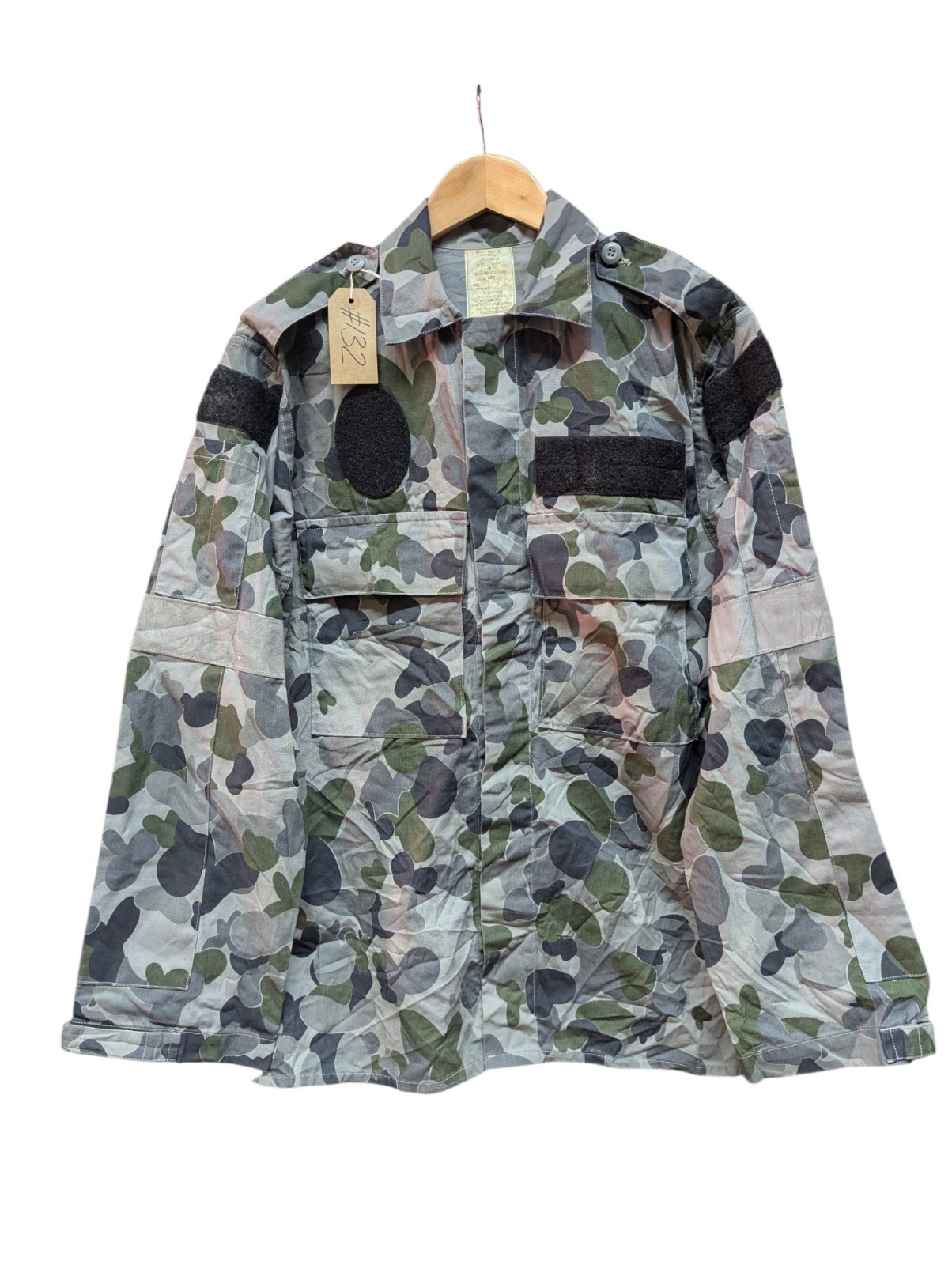 Genuine Australian Navy DPNU Auscam Camo Combat Shirt Size 90R #132
