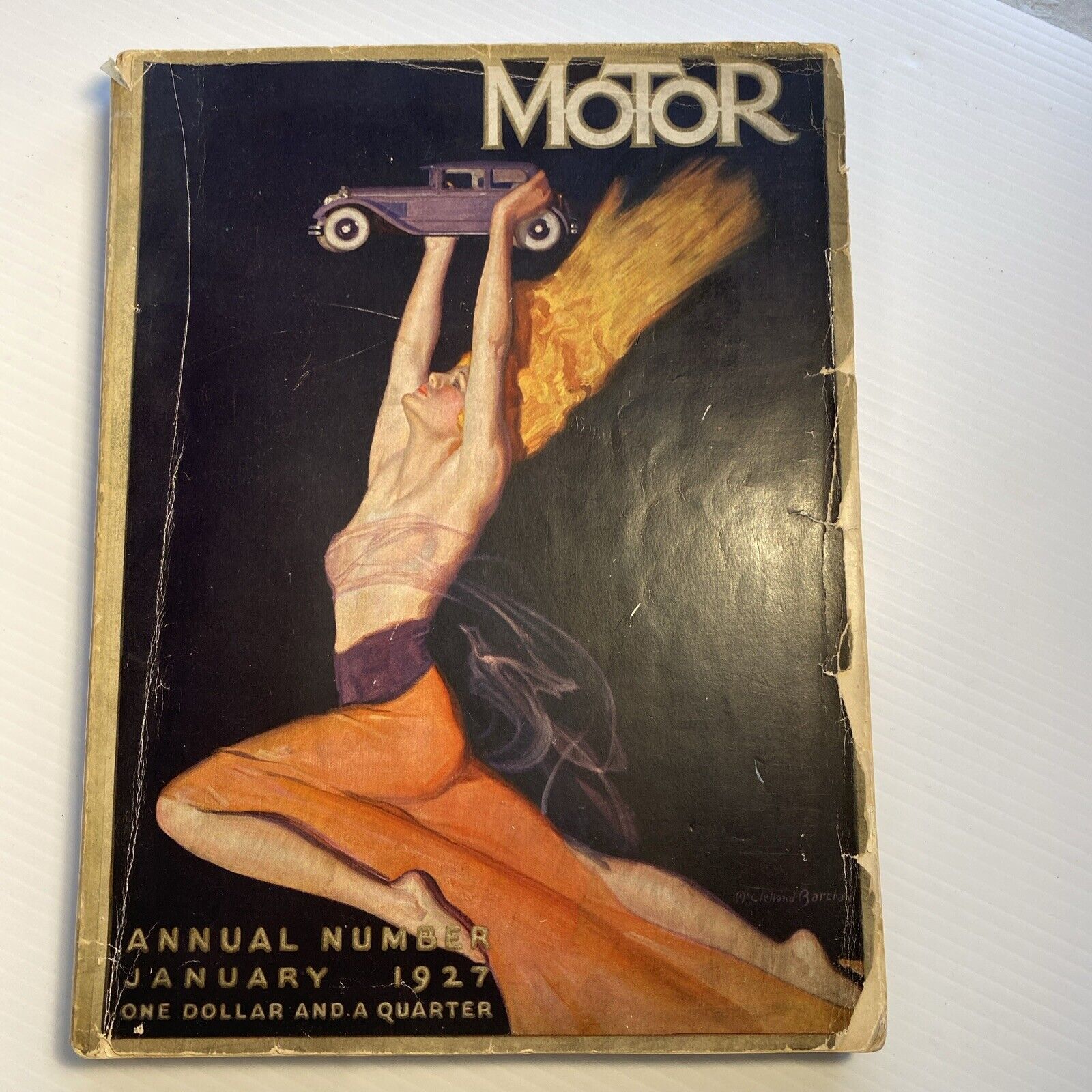 January 1927 Motor. Rare Great Condition. Trade Magazine.