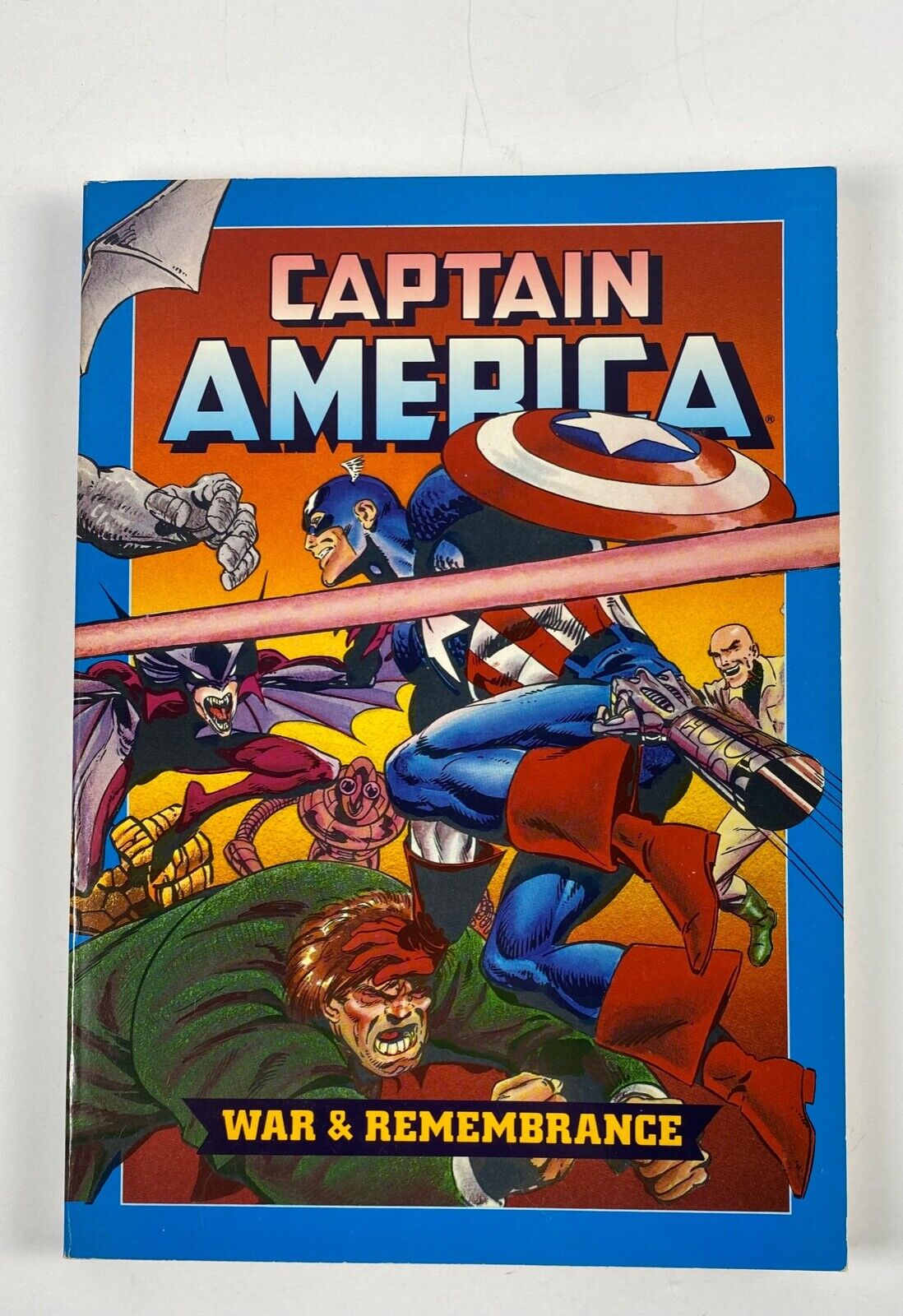 Vnt \'90 Captain America War and Remembrance Paperback Comics & Graphic Novels