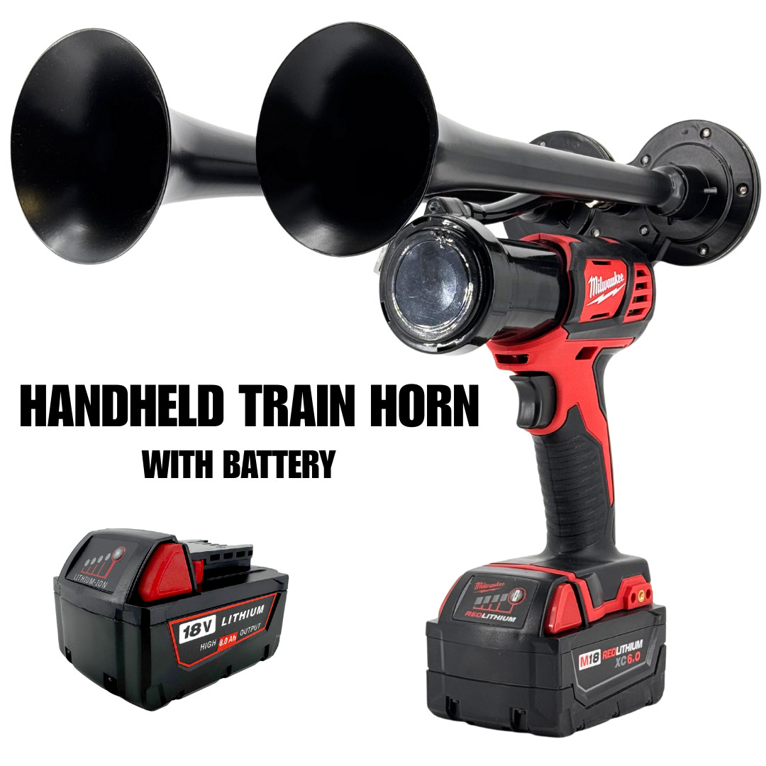 Milwaukee M18 18V Dual Impact Train Horn | Full Power Bundle | Battery Included Milwaukee M18 18V Dual Impact Train Horn | Full Power Bundle | Battery Included