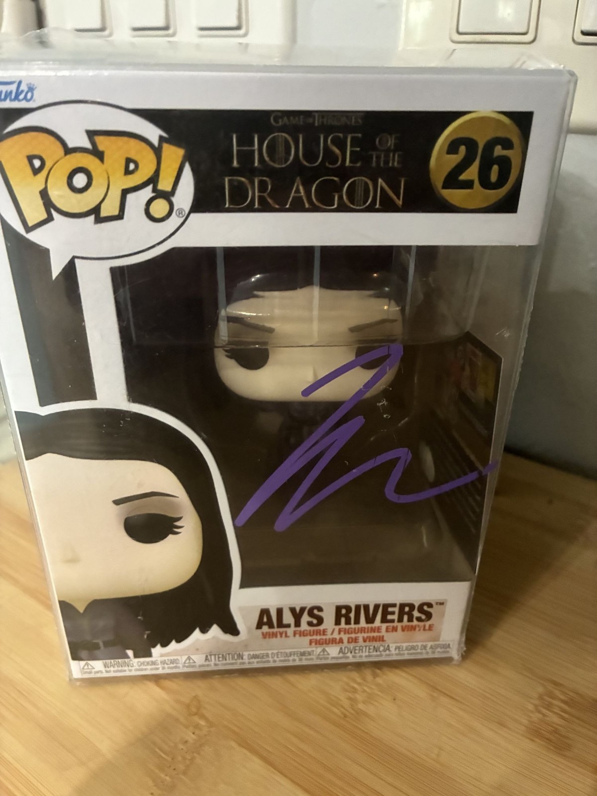 Funko Pop House Of The Dragon Alys Rivers #26 Signed Gayle Rankin