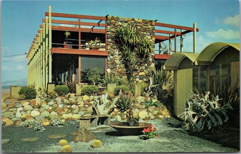 CAMBRIA, California Advertising Postcard \
