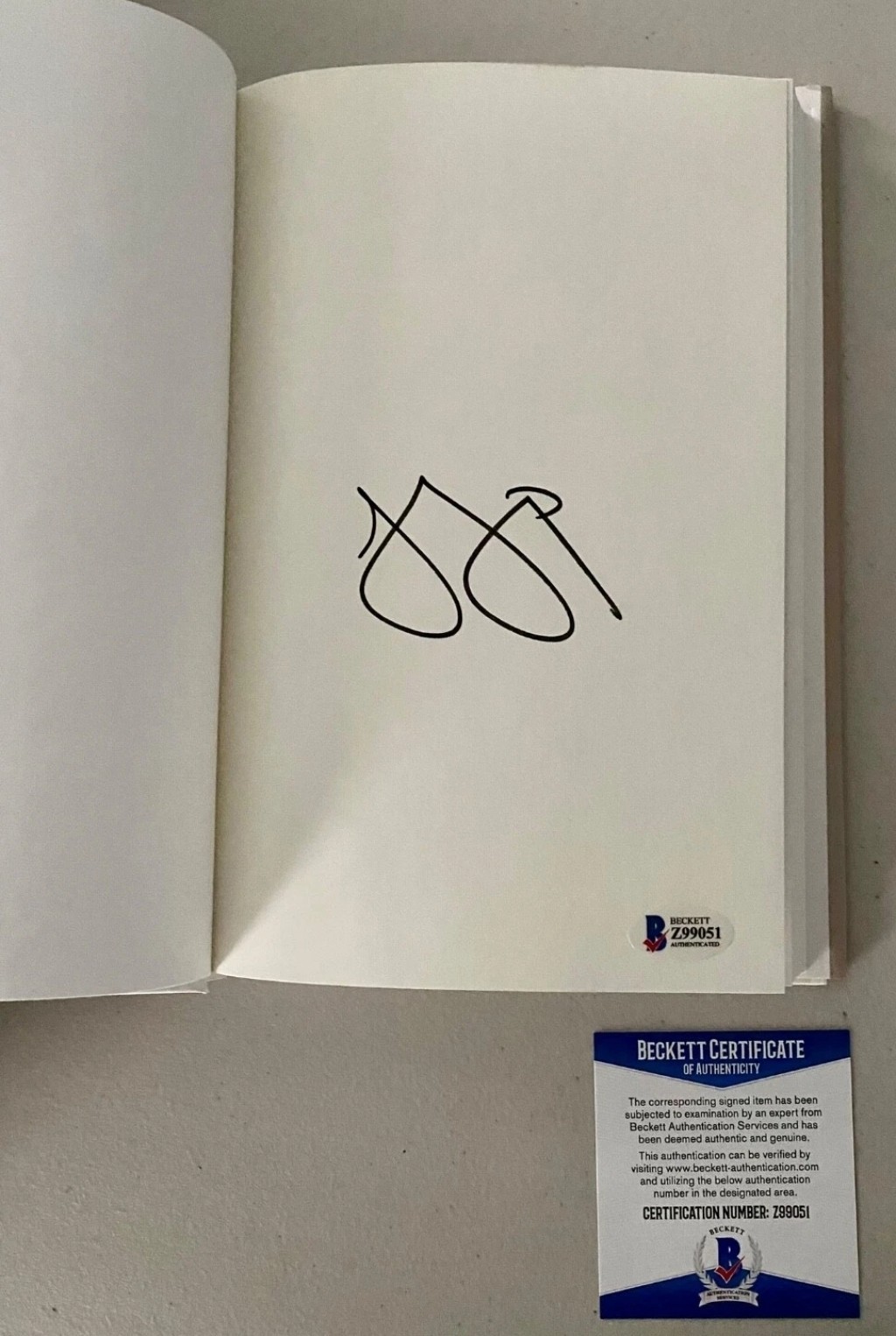 Ivanka Trump Women Who Work Signed Hardcover Book Beckett COA Donald RARE 