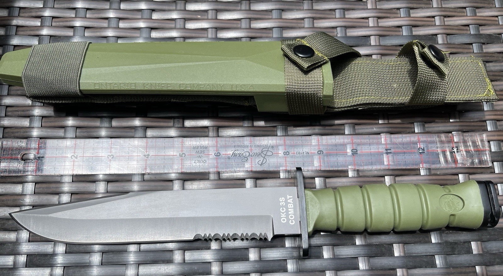 Ontario Knife OKC3S USMC Combat 8 Ontario Knife OKC3S USMC Combat 8
