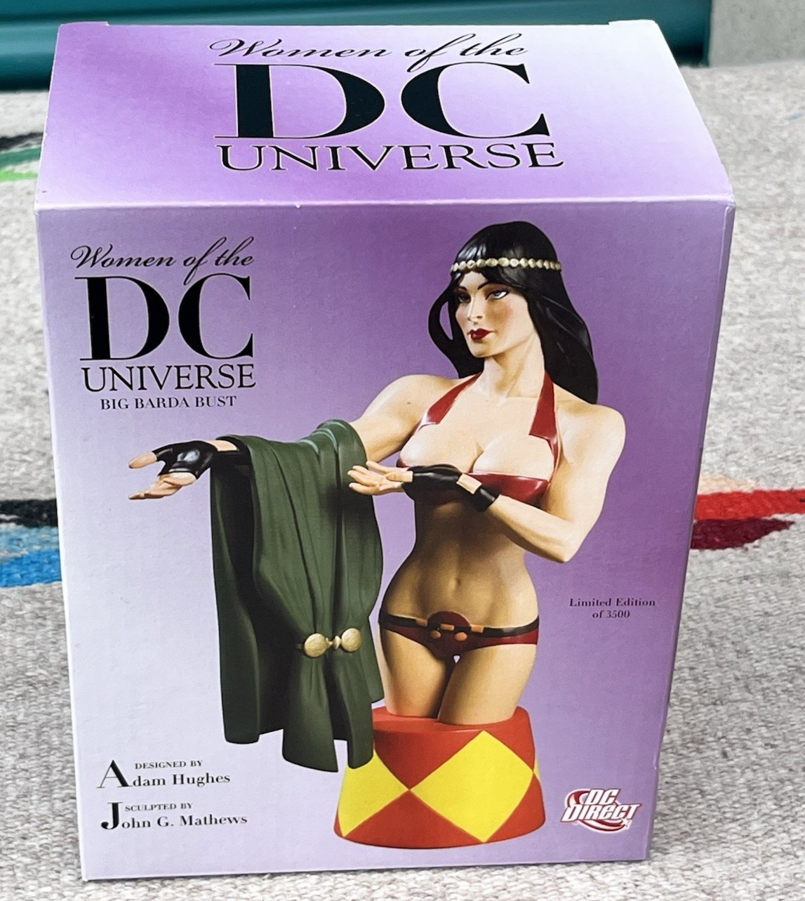 NEW Women of the DC Universe Big Barda Bust DC Direct Adam Hughes